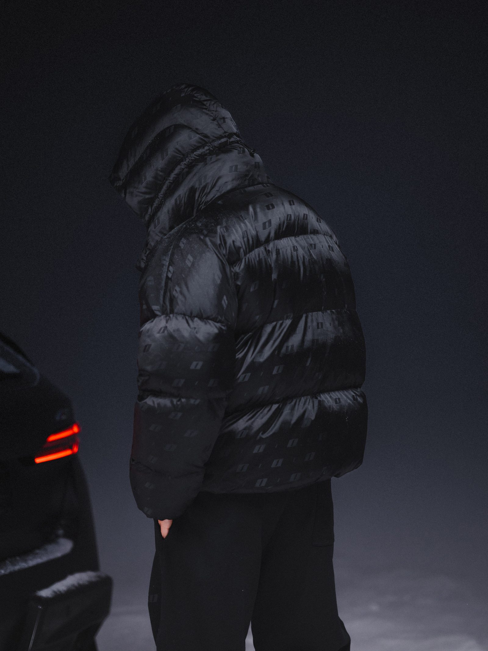 Jacket ZERO black monogram - gallery image 5