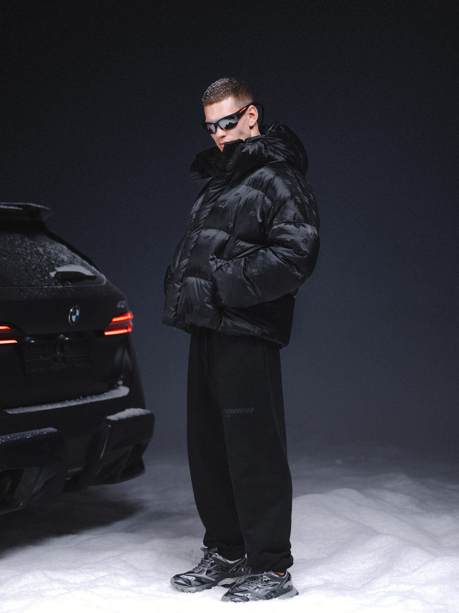 Jacket ZERO black monogram - gallery image 12