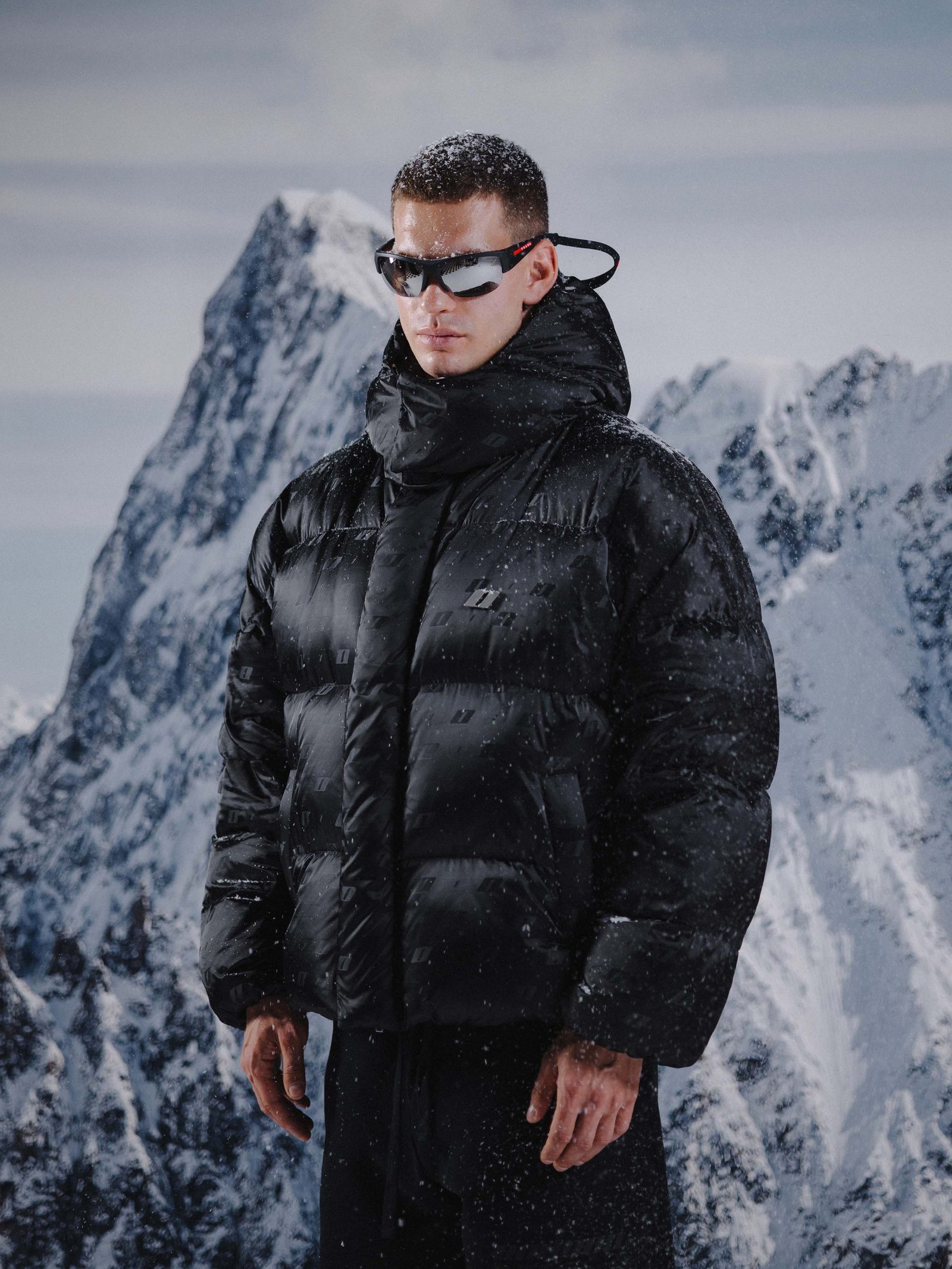 Jacket ZERO black monogram - gallery image 14