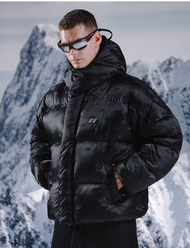 Jacket ZERO black monogram - gallery image 26