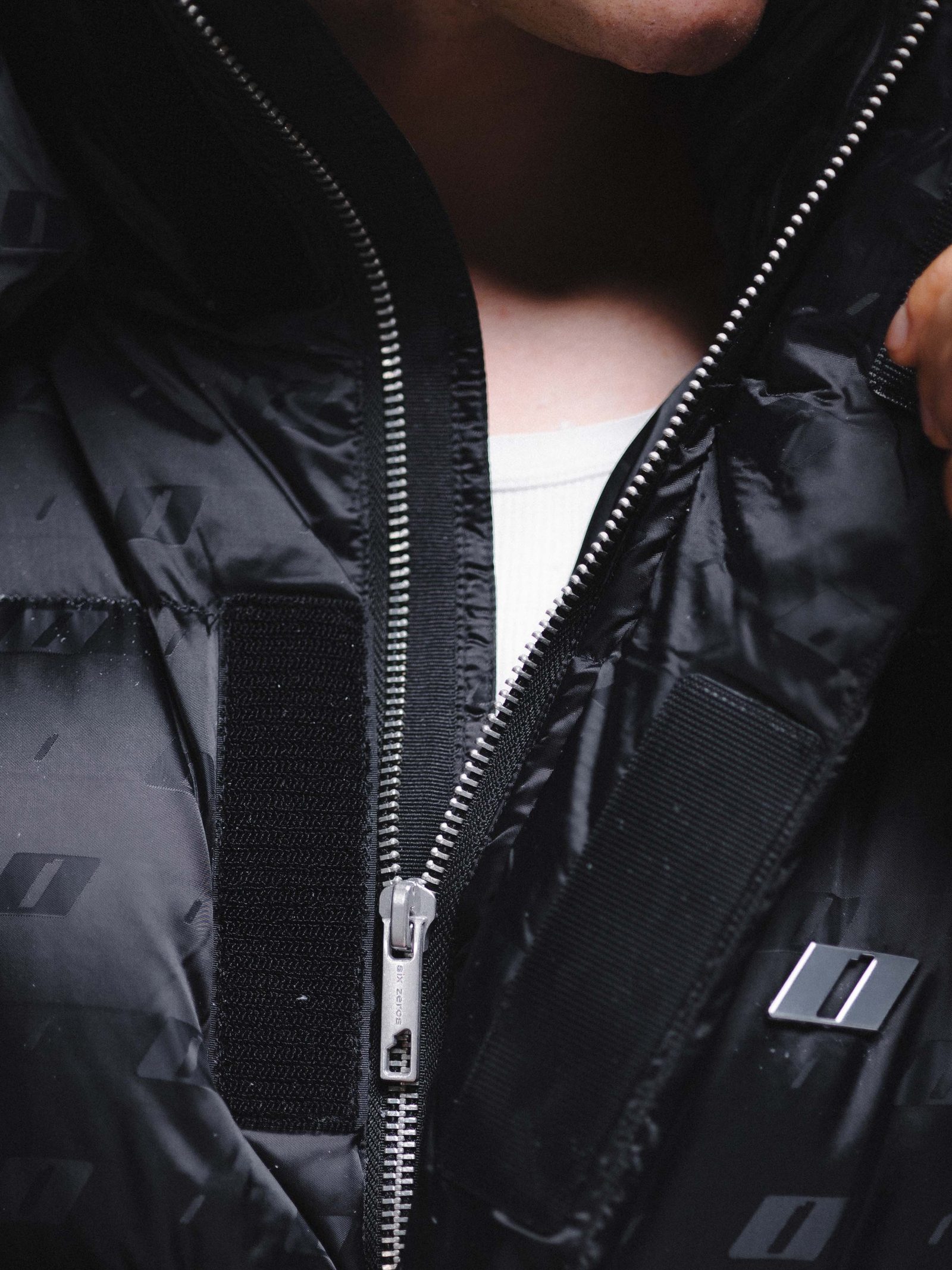 Jacket ZERO black monogram - gallery image 27