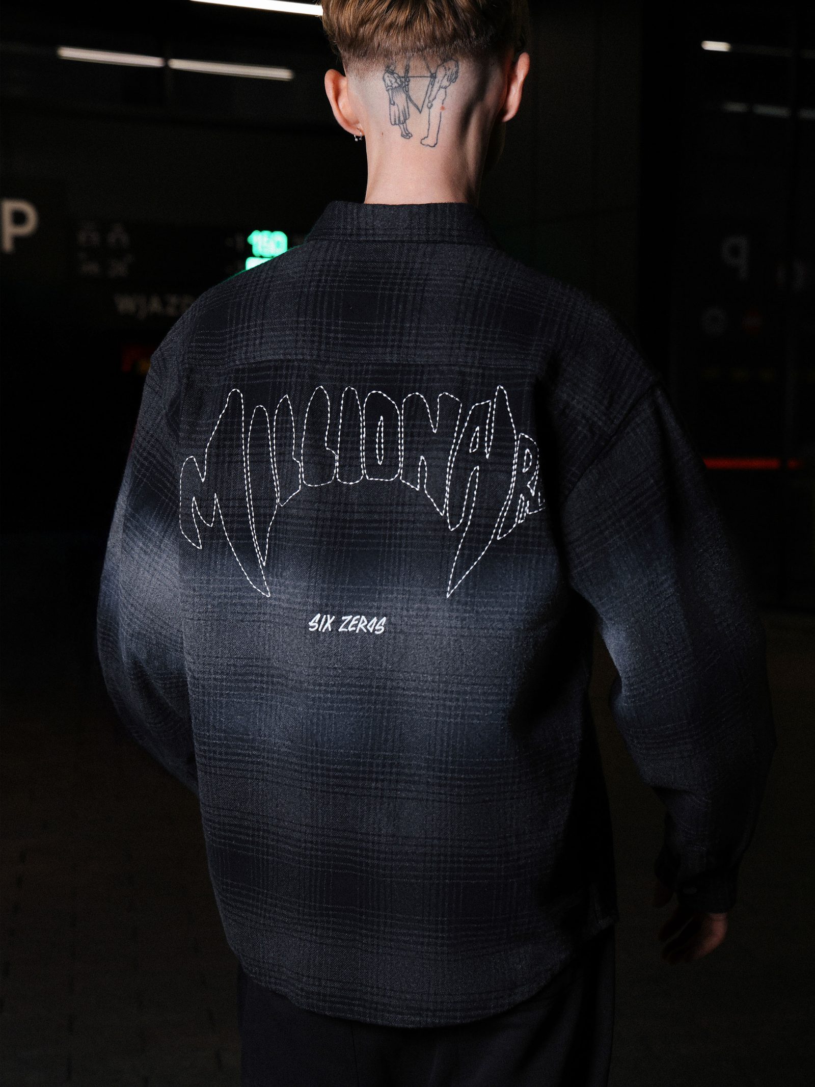 Overshirt MILLIONAIRE washed black - gallery image 2