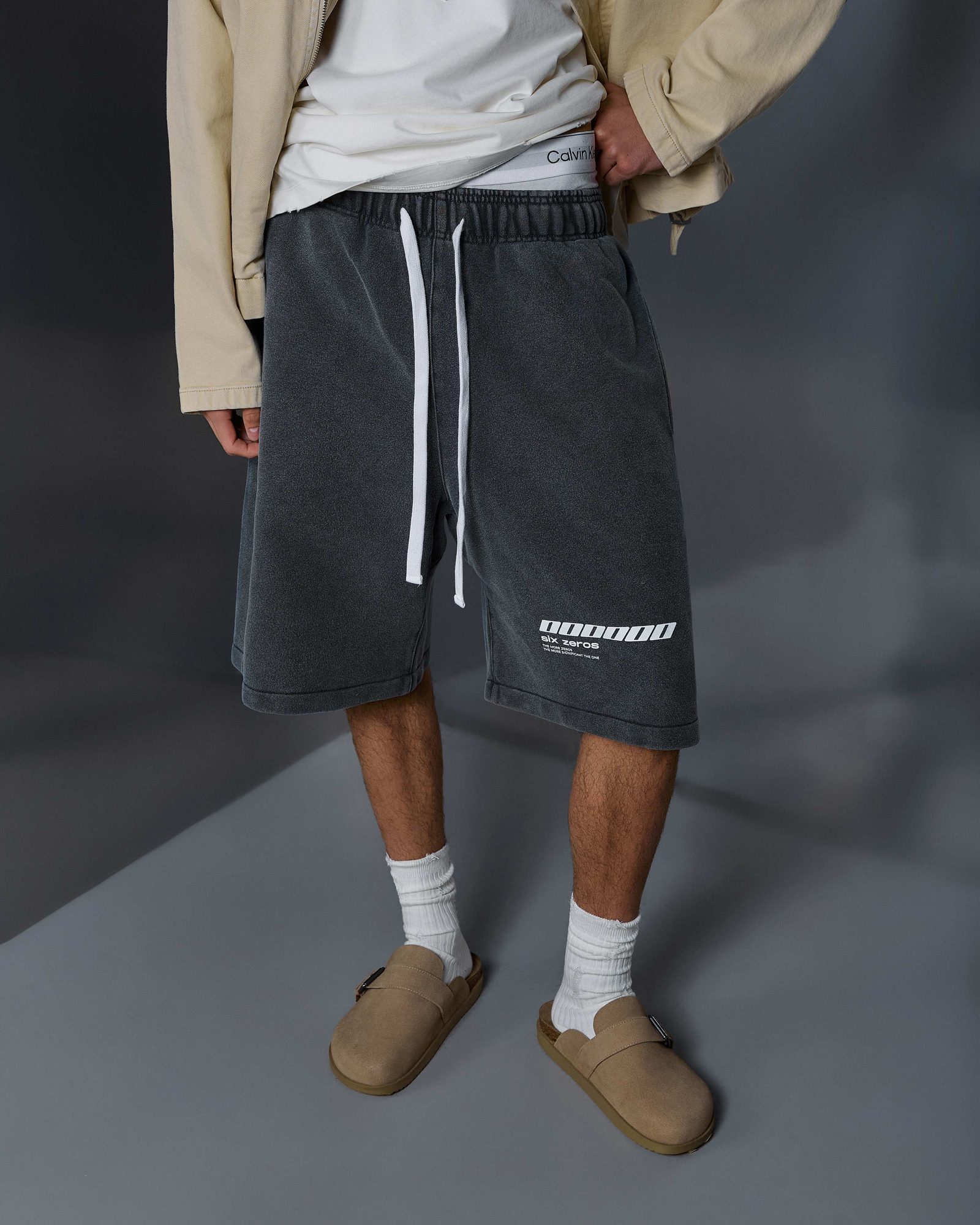 Shorts ONE washed deep blue - gallery image 0