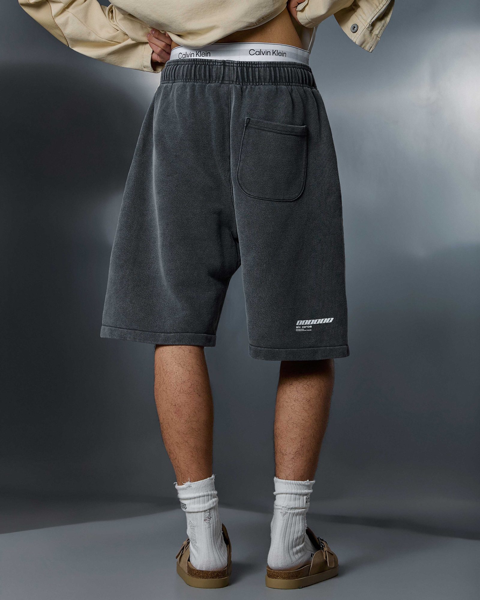 Shorts ONE washed deep blue - gallery image 3