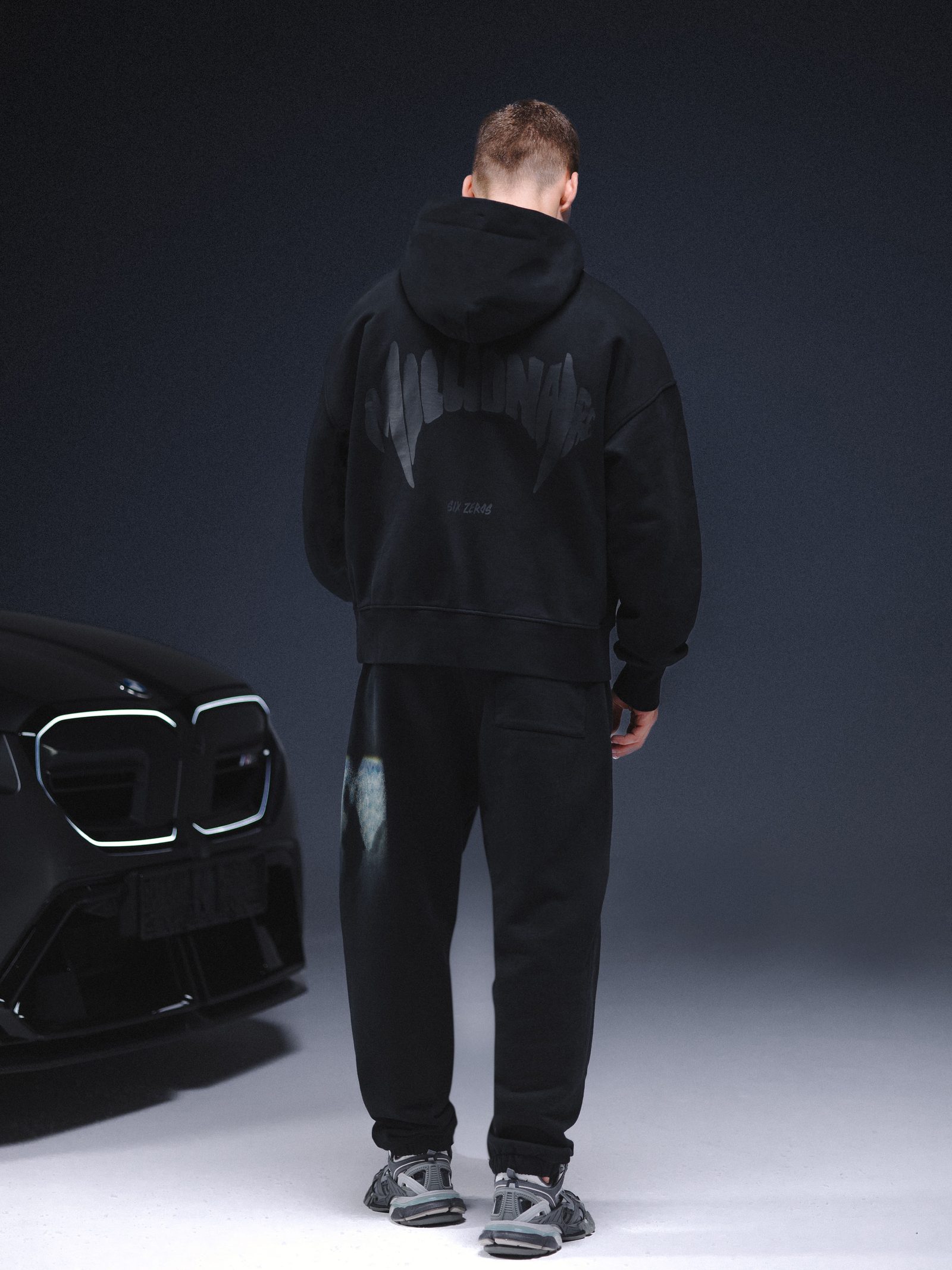 Hoodie MILLIONAIRE black - gallery image 4