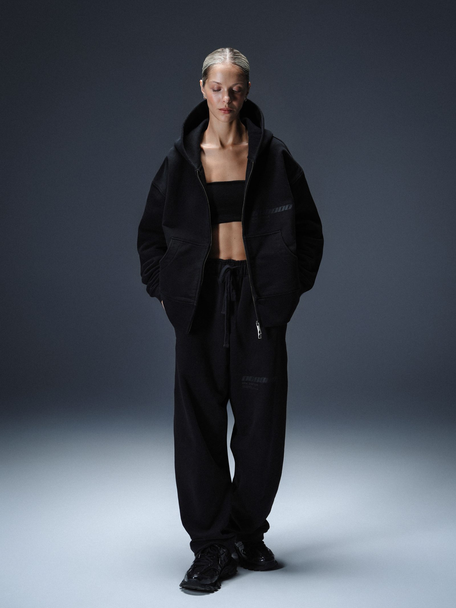 Zip-hoodie MILLIONAIRE black - gallery image 4