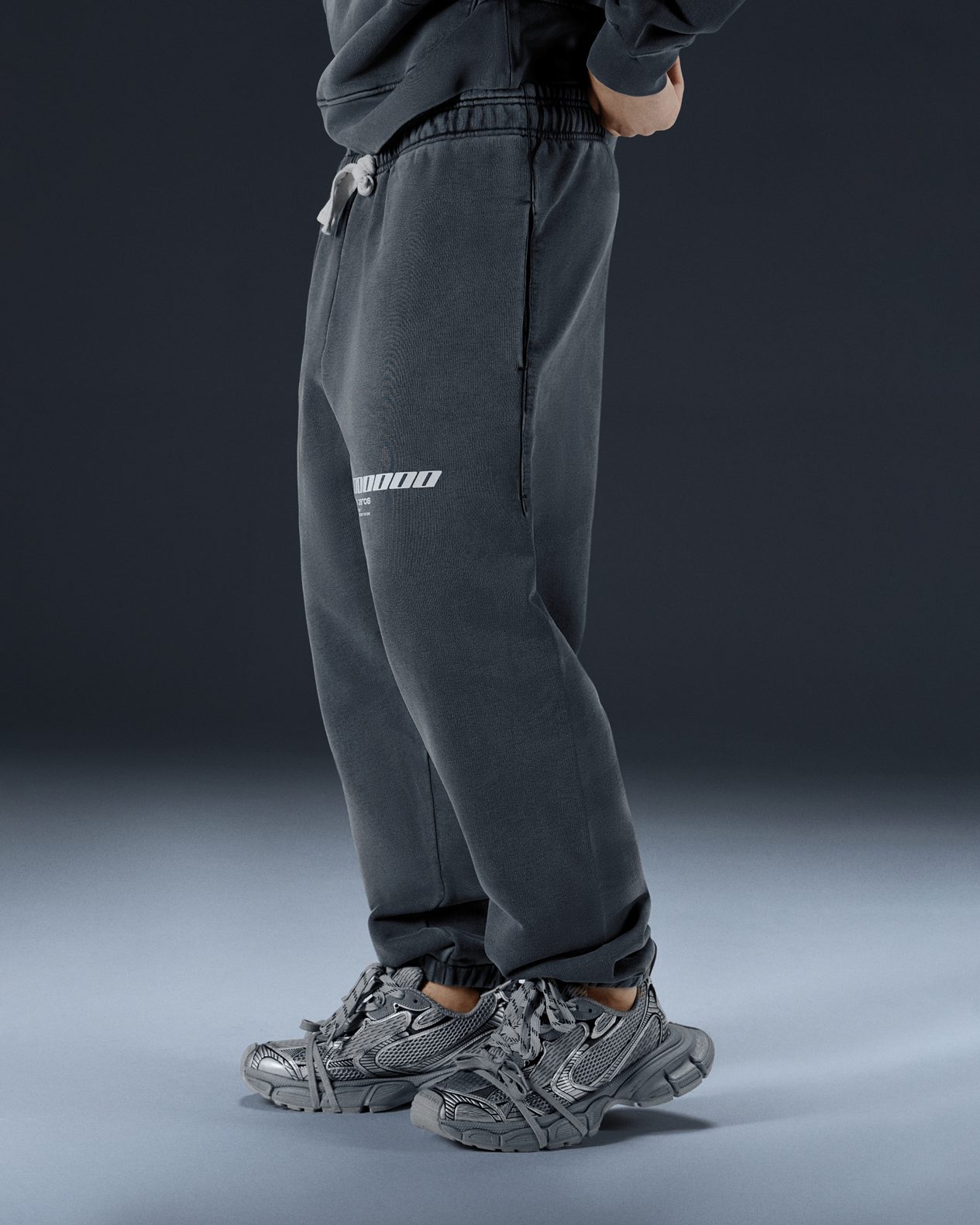 Joggers ONE washed deep blue - gallery image 3