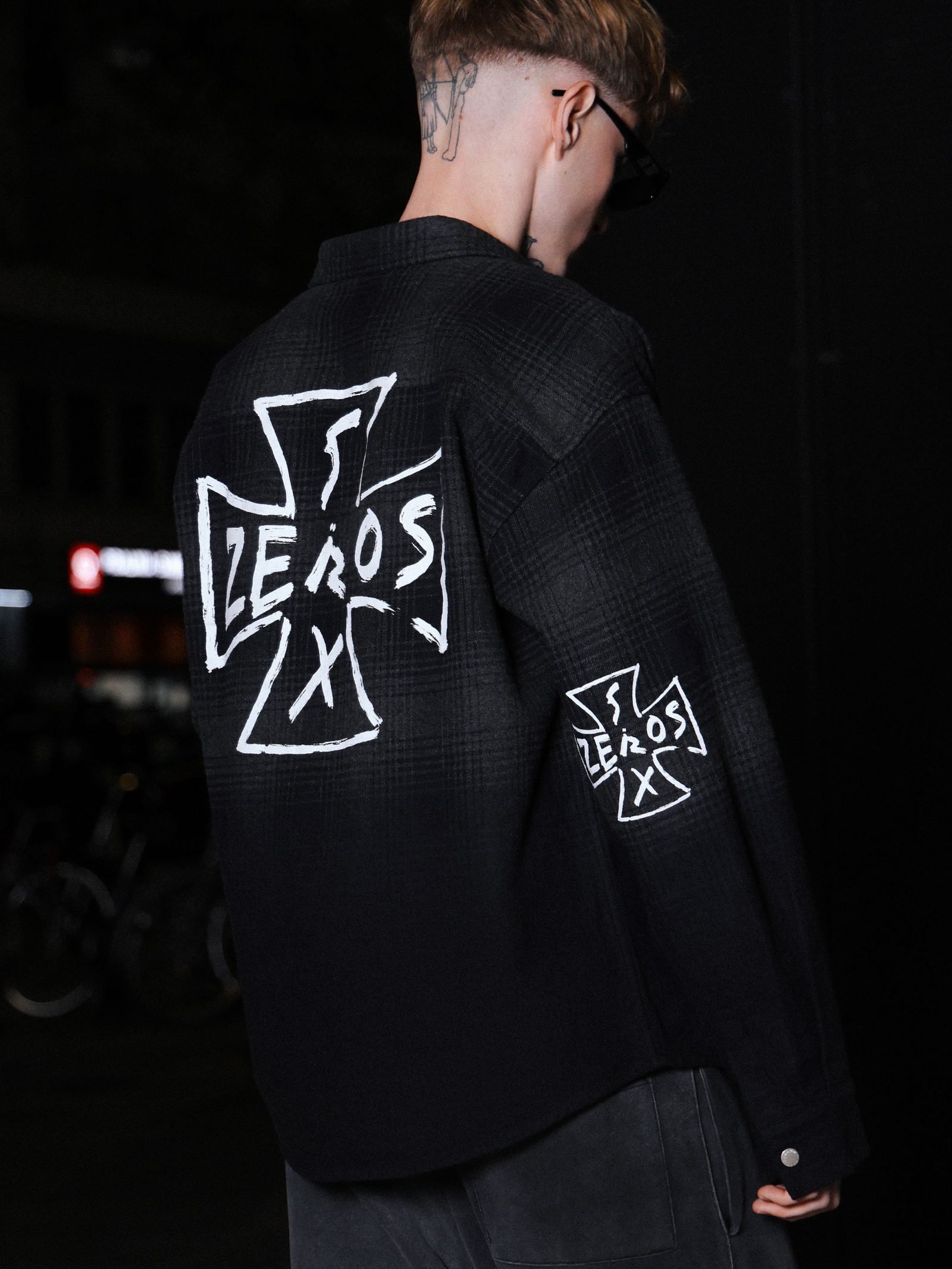 Overshirt icon. washed black - gallery image 1