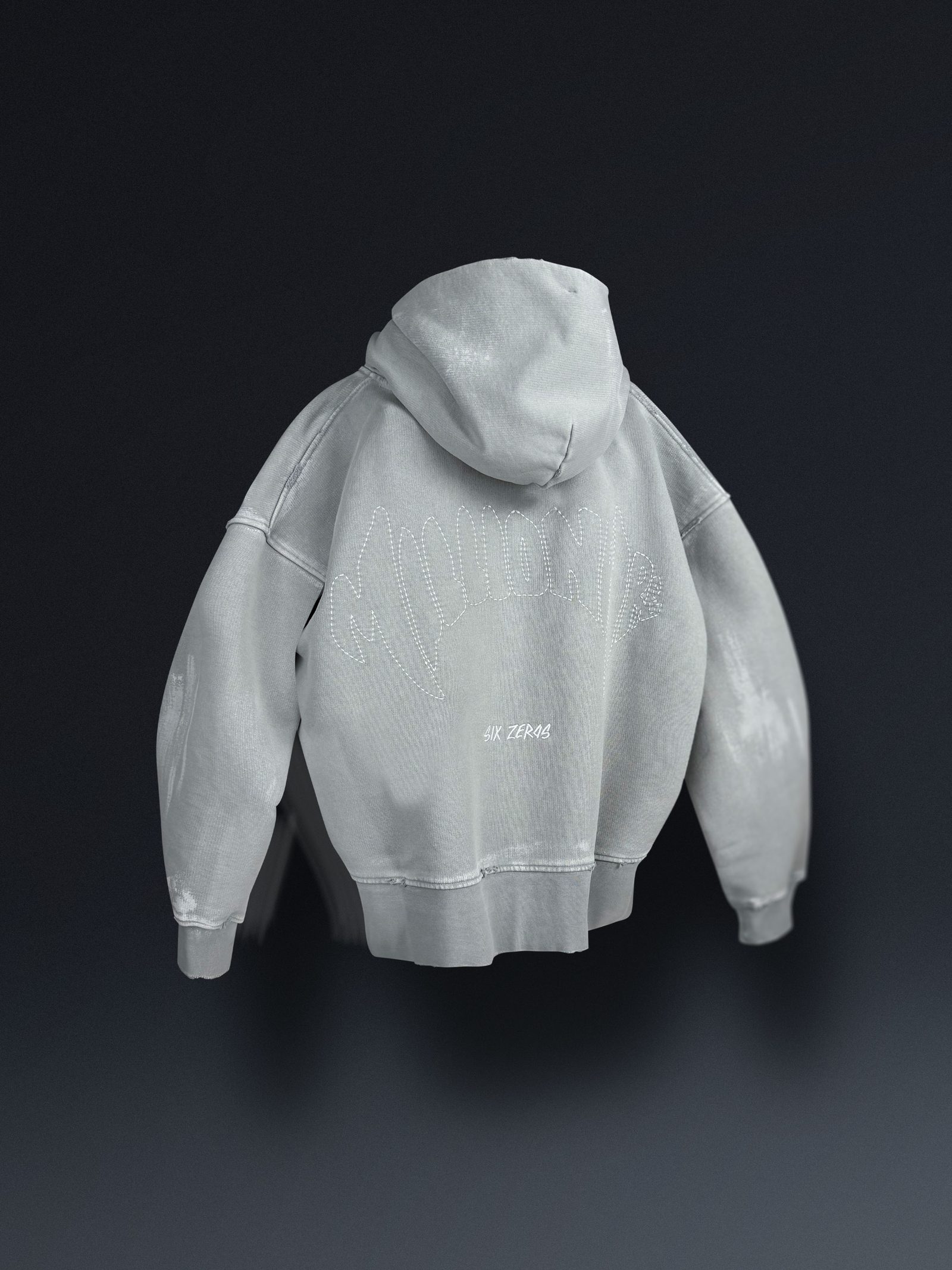 Hoodie MILLIONAIRE platinum washed - gallery image 0