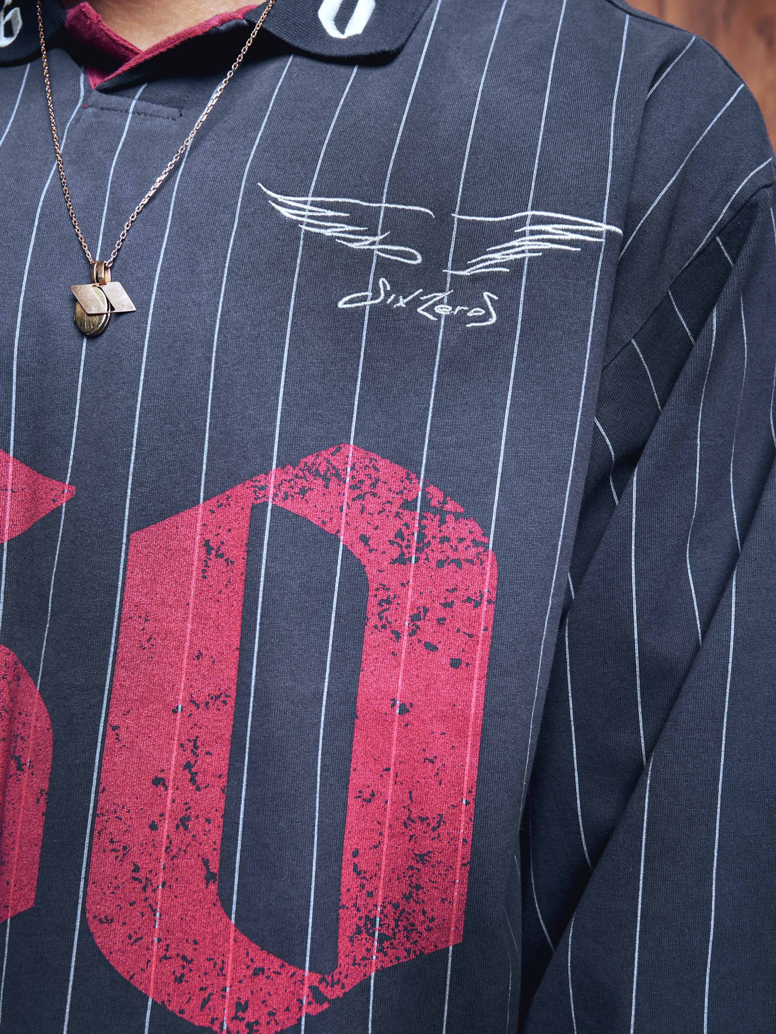 Longsleeve jersey 60 washed blue - gallery image 5