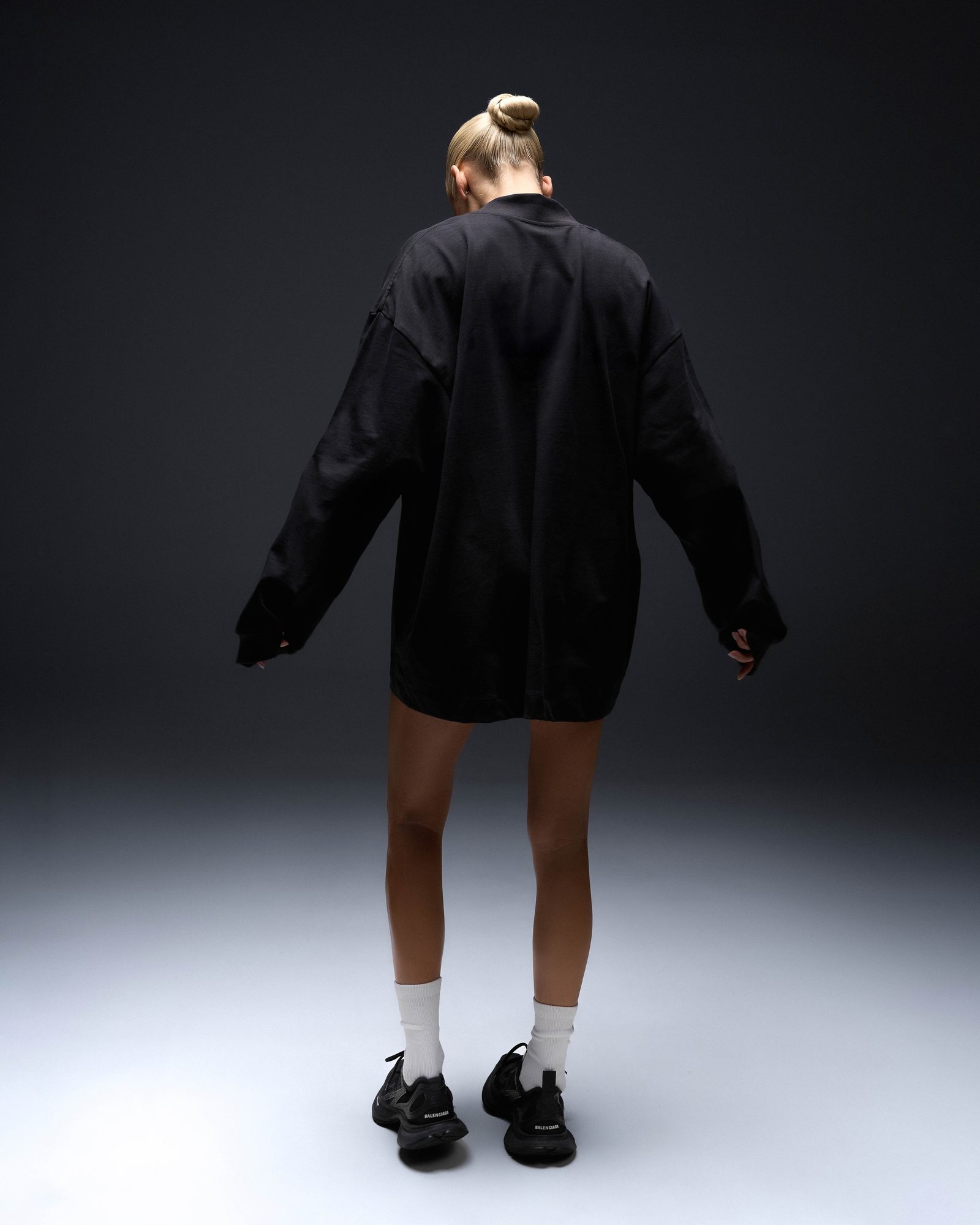 Longsleeve  JESUS black - gallery image 5