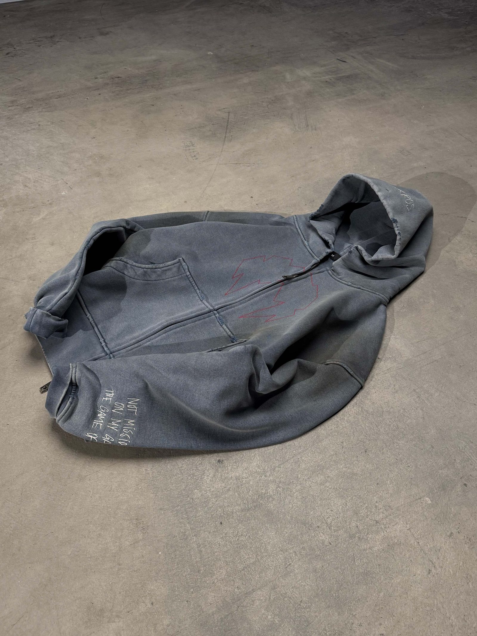 Zip-hoodie MLNR smoky blue - gallery image 1