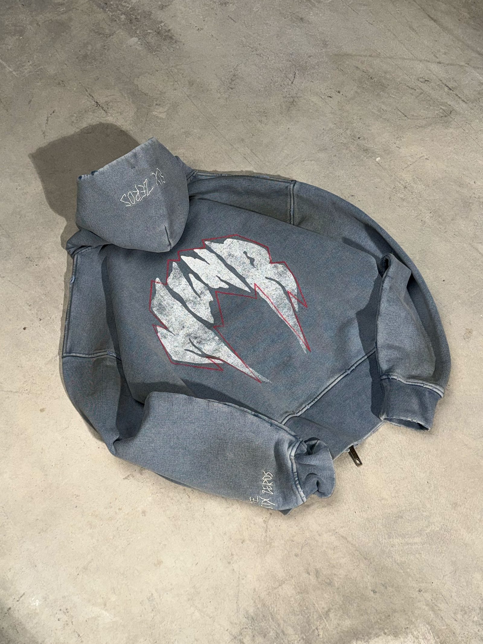 Zip-hoodie MLNR smoky blue - gallery image 4