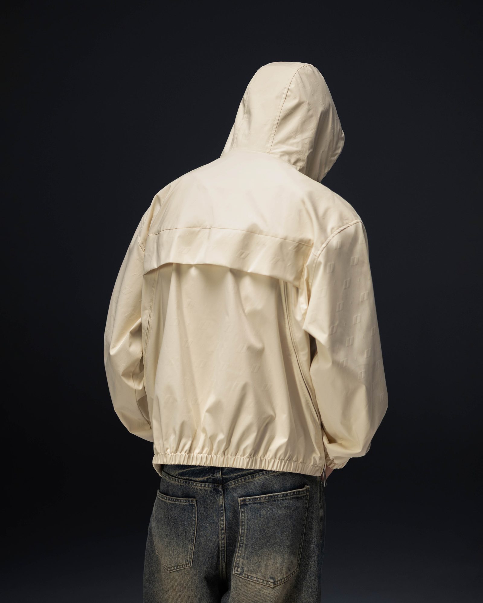 Jacket ZERO FORM monogram off-white - gallery image 10