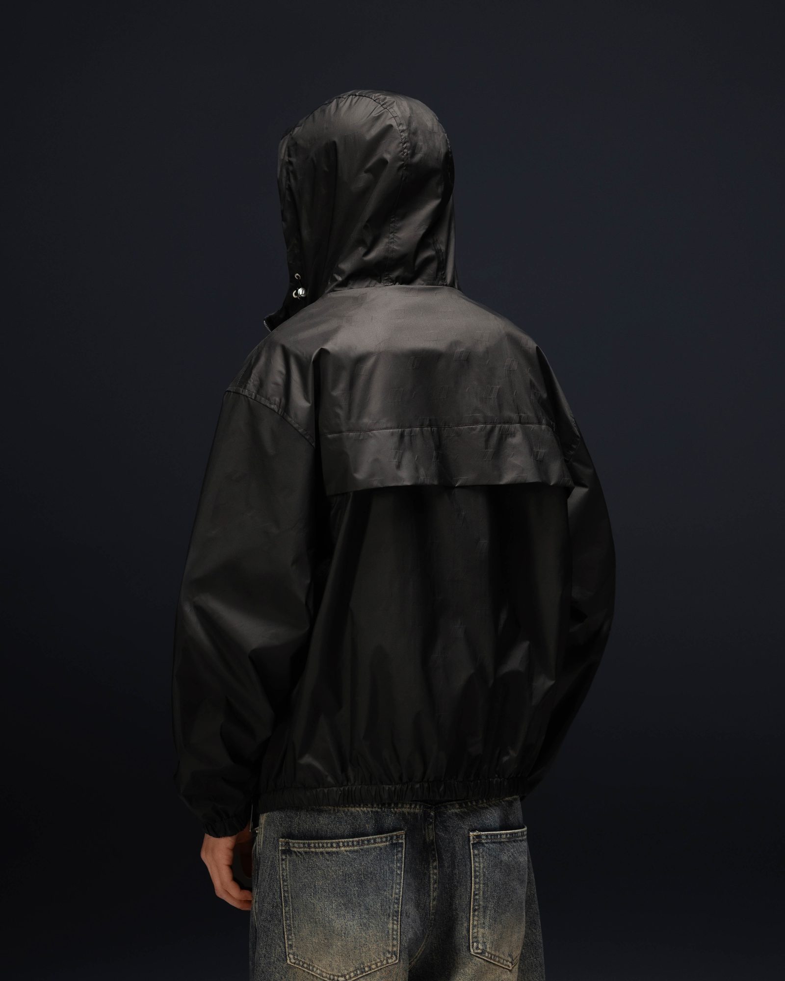 Jacket ZERO FORM monogram black - gallery image 9