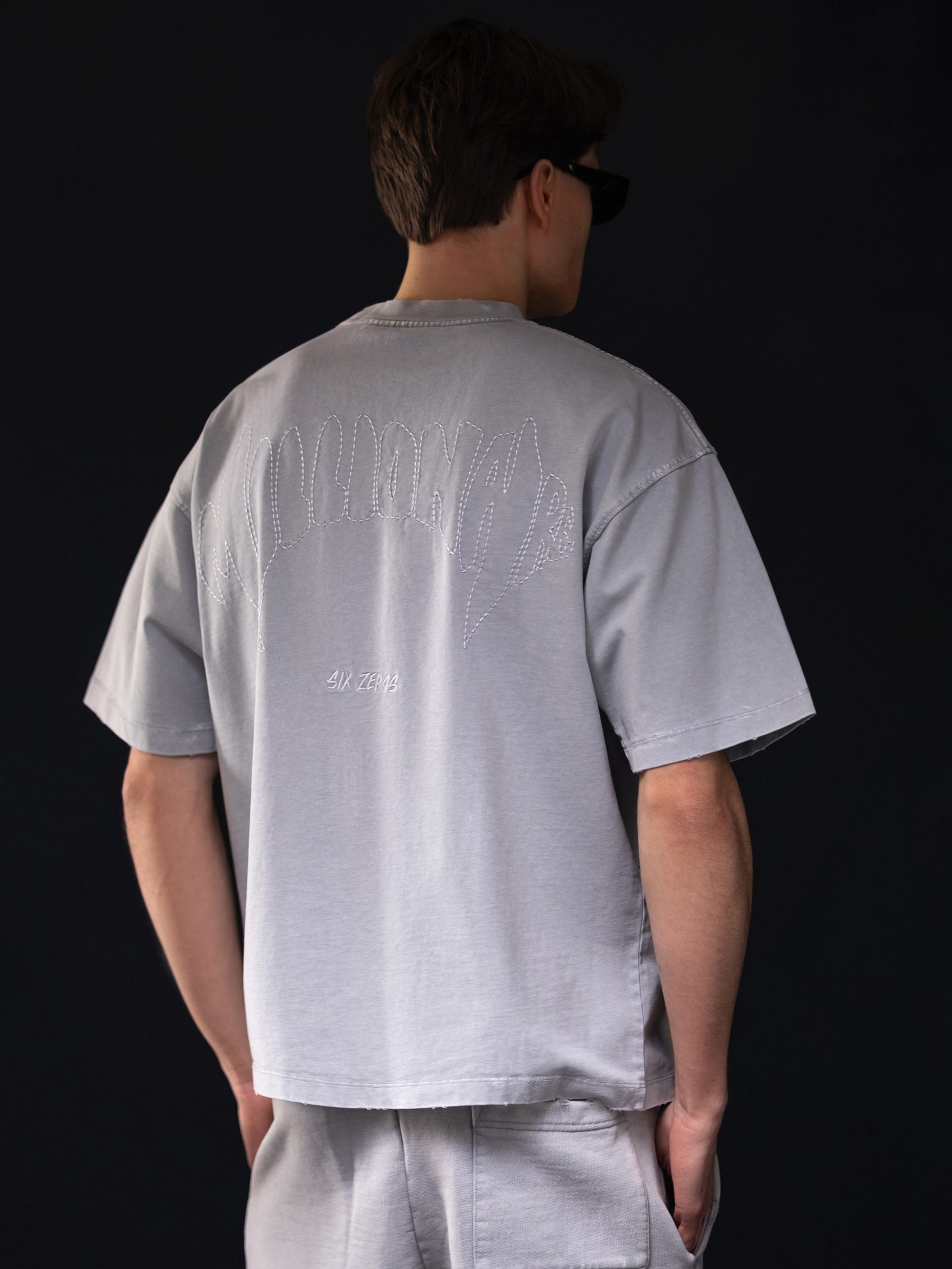 T-shirt MILLIONAIRE platinum washed - gallery image 0
