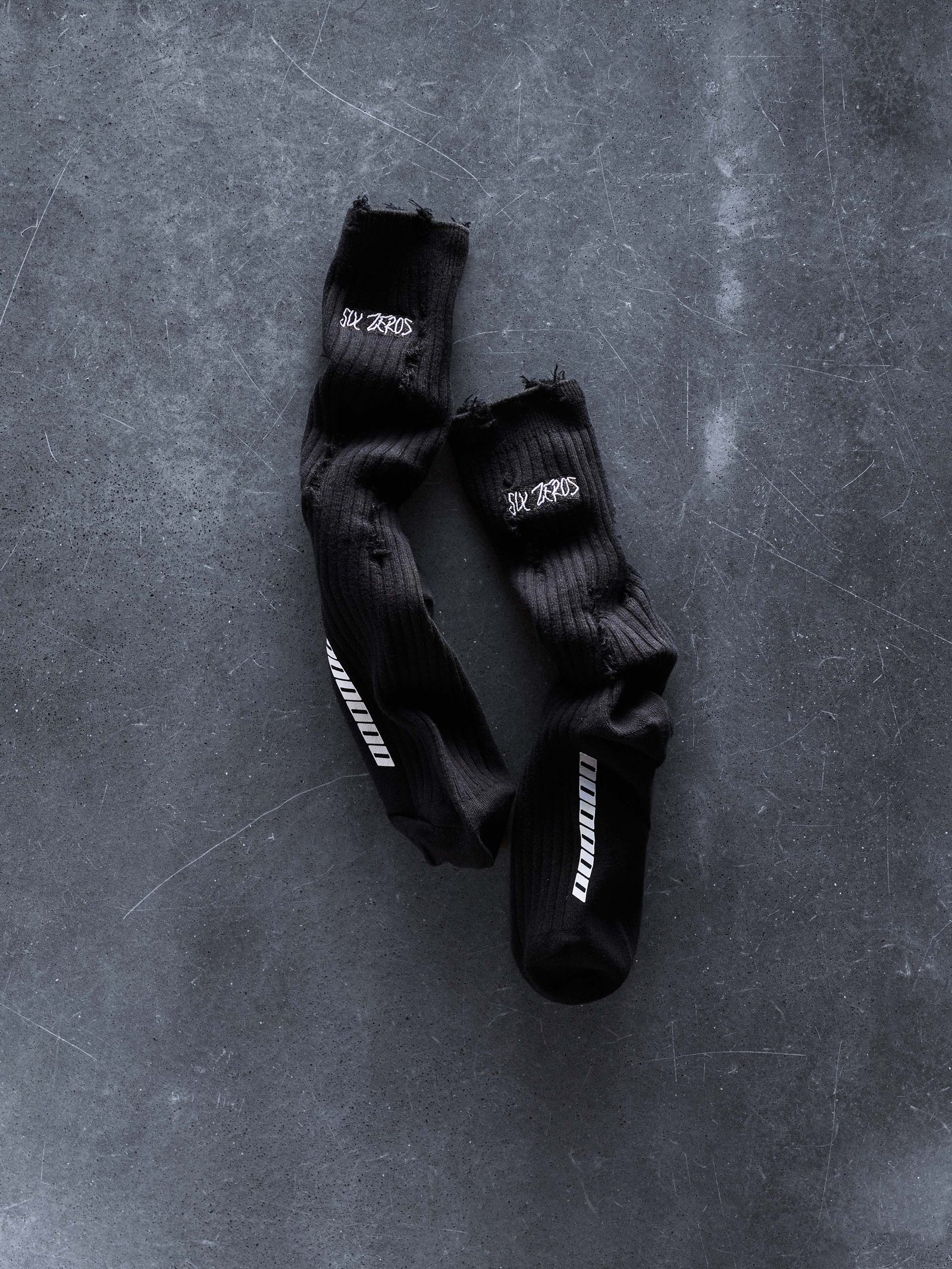 Socks SIX ZEROS black - gallery image 0