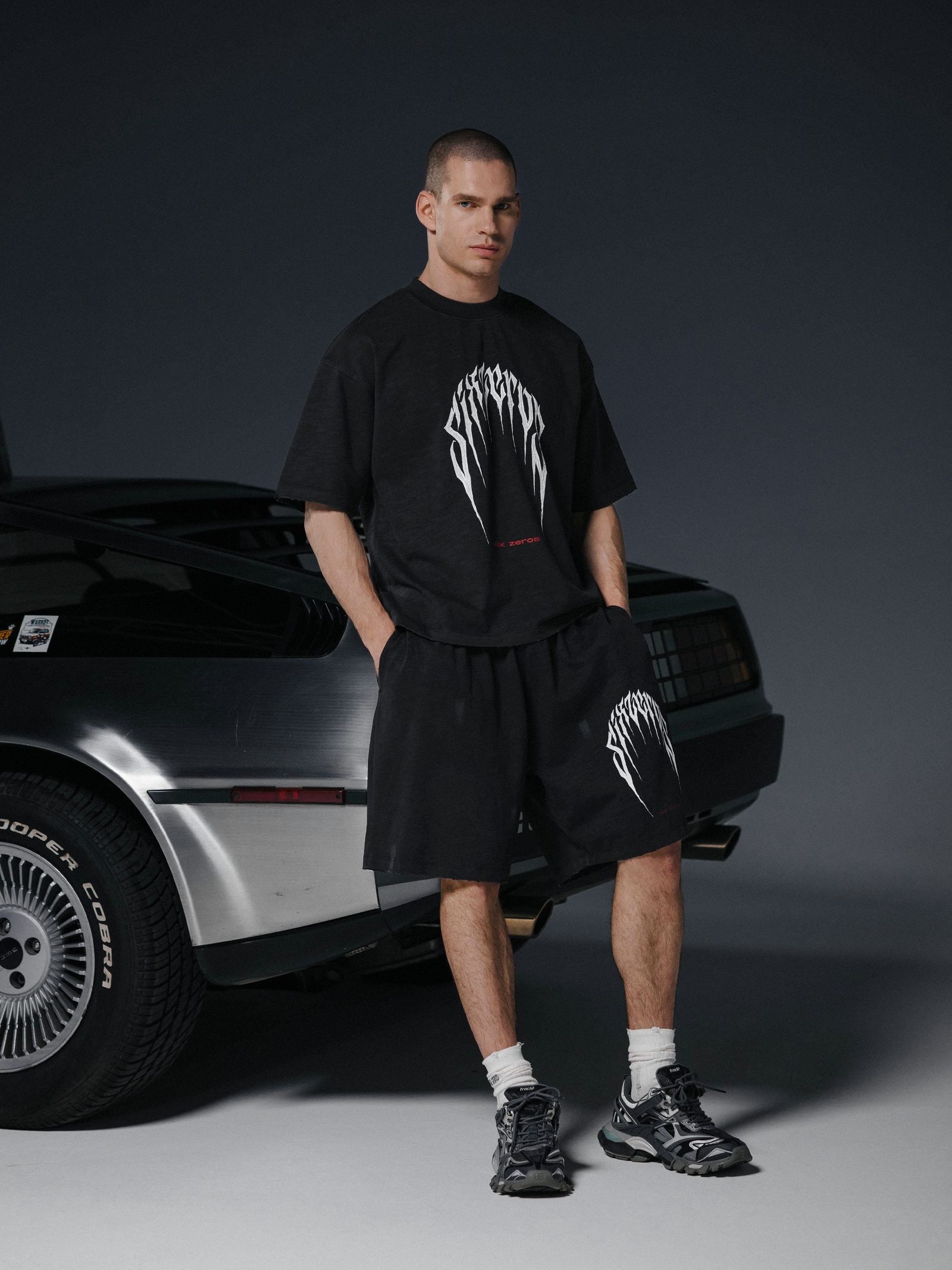 T-shirt PRESENCE bamboo washed grey - gallery image 6