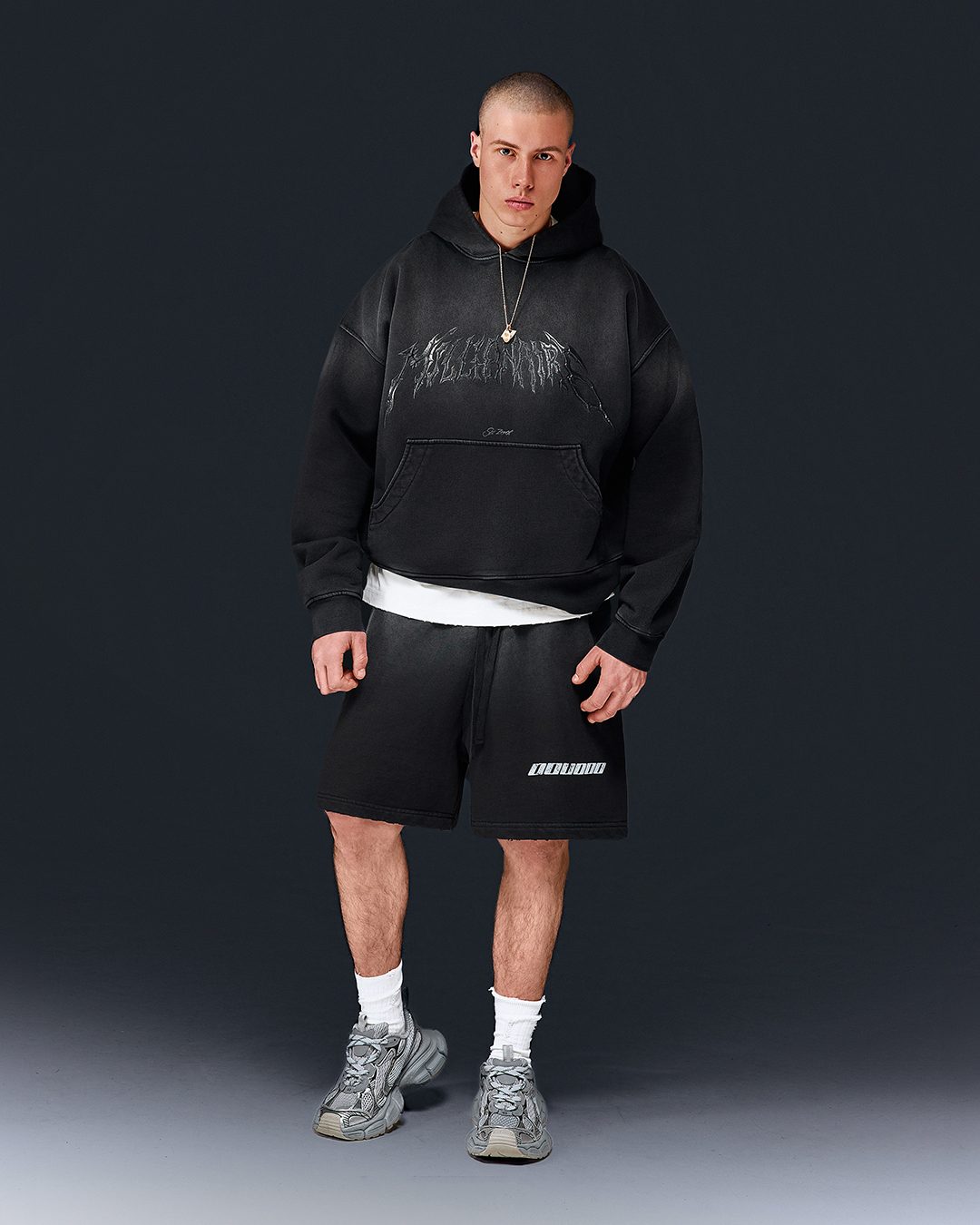 Shorts ONE washed black 2.0 - gallery image 1