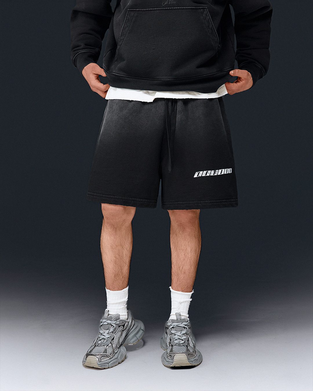 Shorts ONE washed black 2.0 - gallery image 3