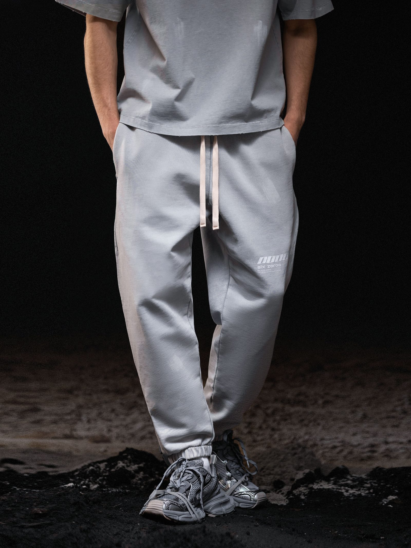 Joggers ONE platinum washed - gallery image 1