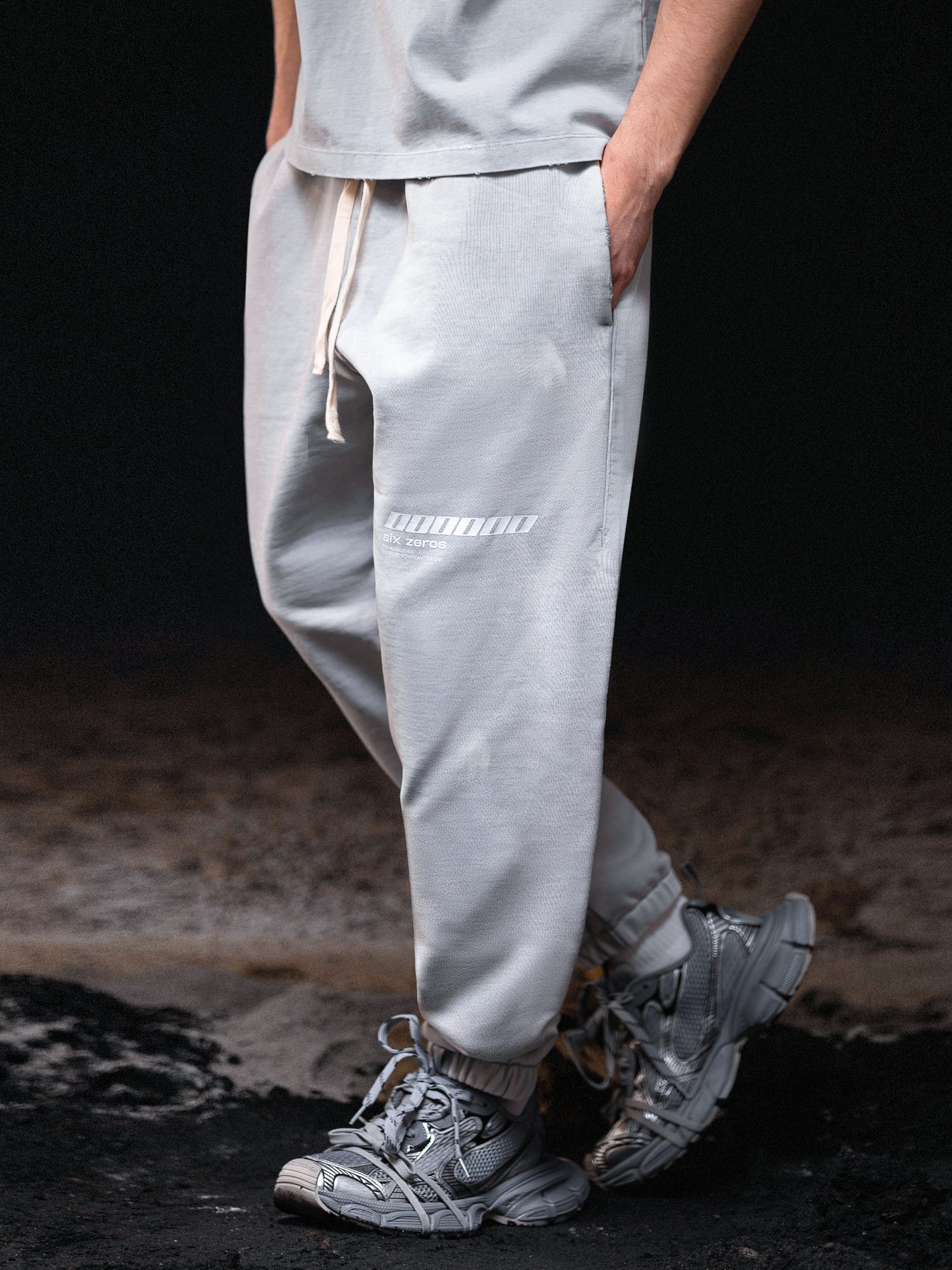 Joggers ONE platinum washed - gallery image 4