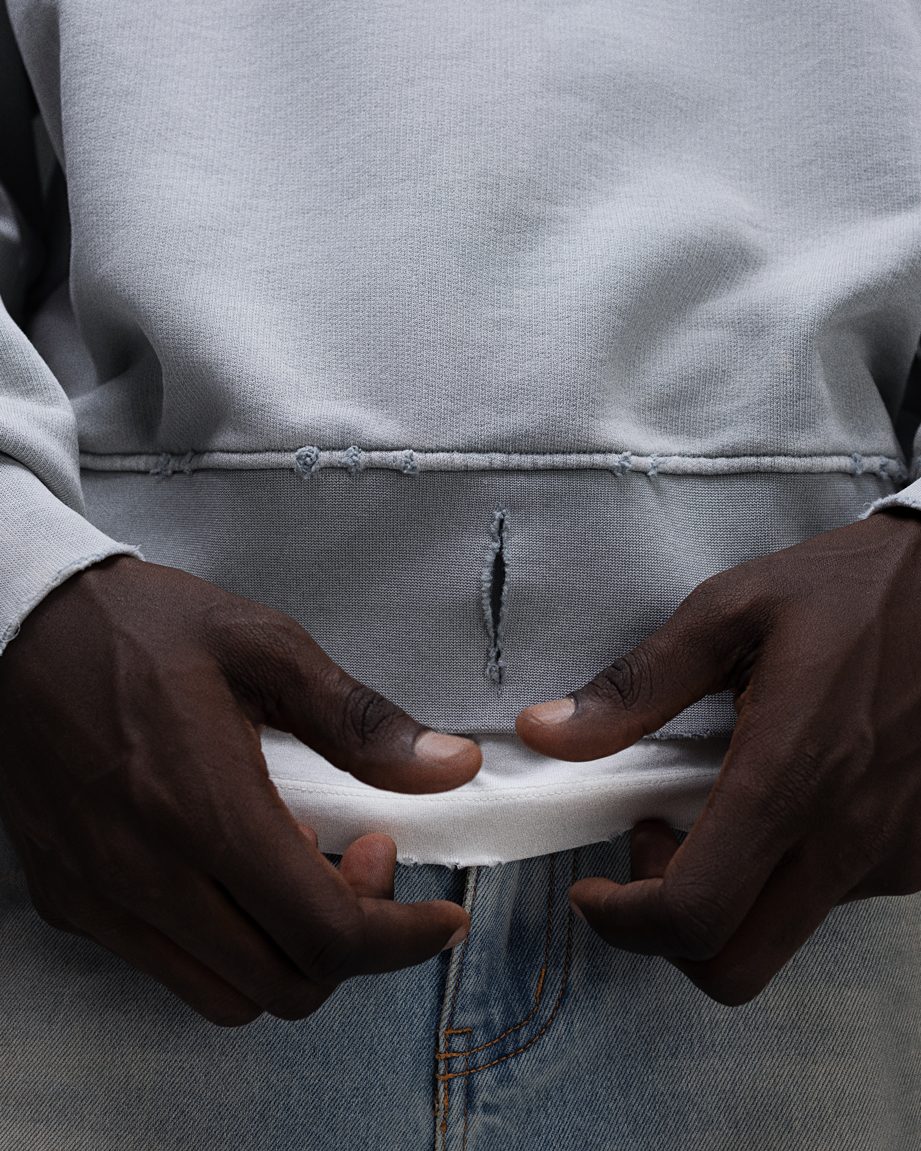 Sweatshirt MILLIONAIRE platinum washed - gallery image 5