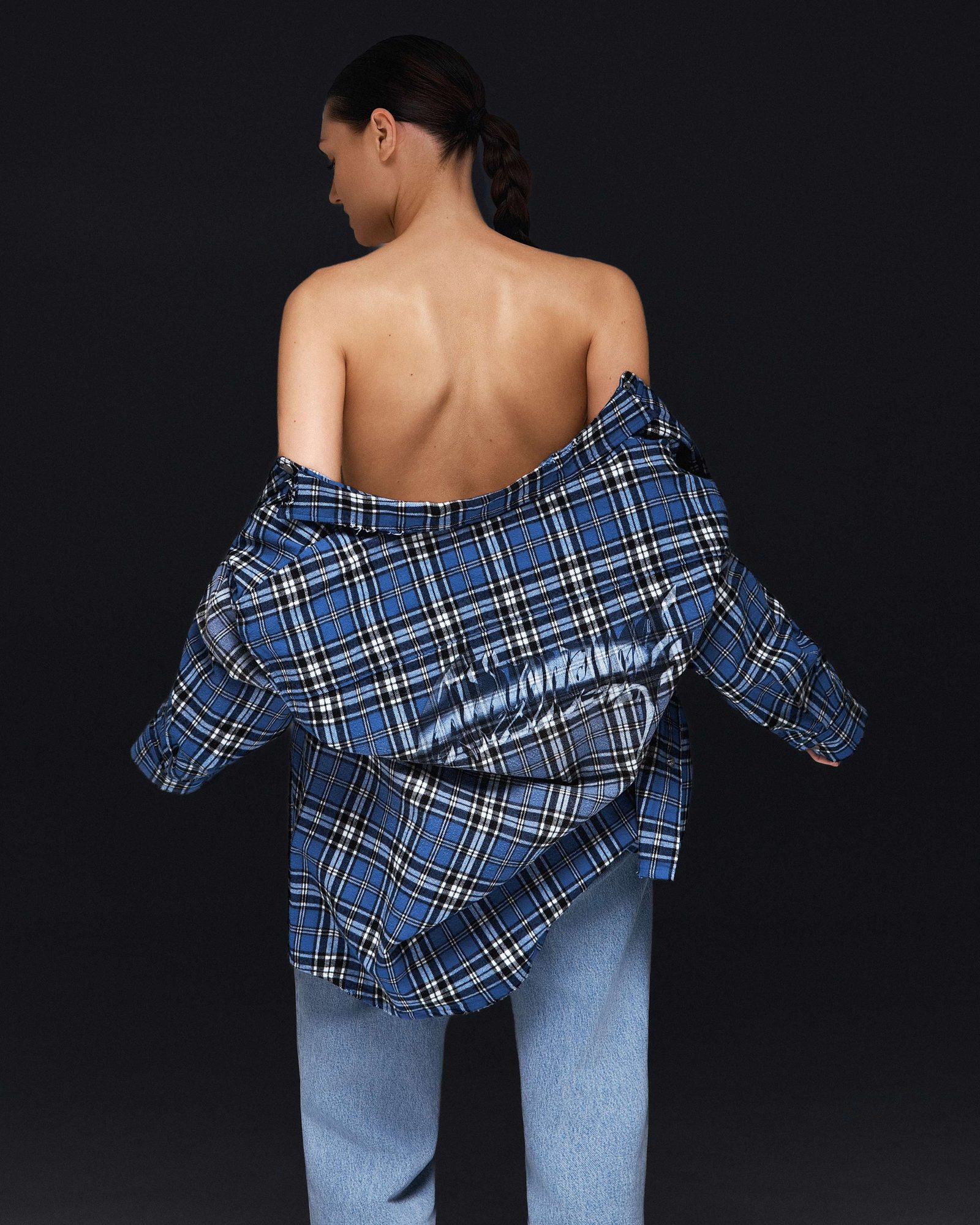 Overshirt MILLIONAIRE SKETCH washed blue - gallery image 0