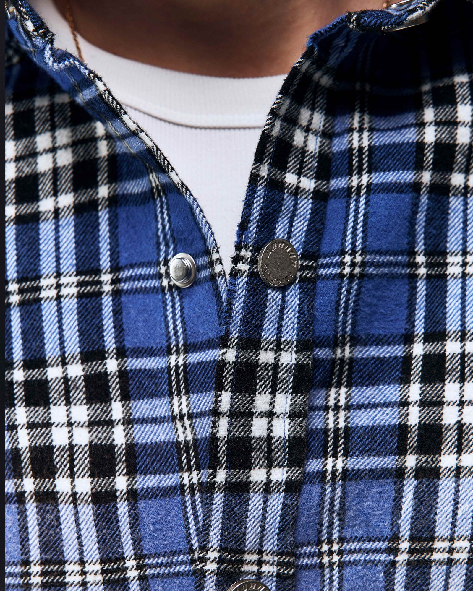 Overshirt MILLIONAIRE SKETCH washed blue - gallery image 9