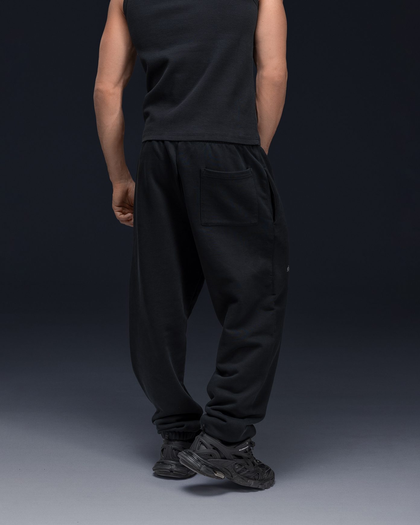 Joggers JESUS faded black - gallery image 3