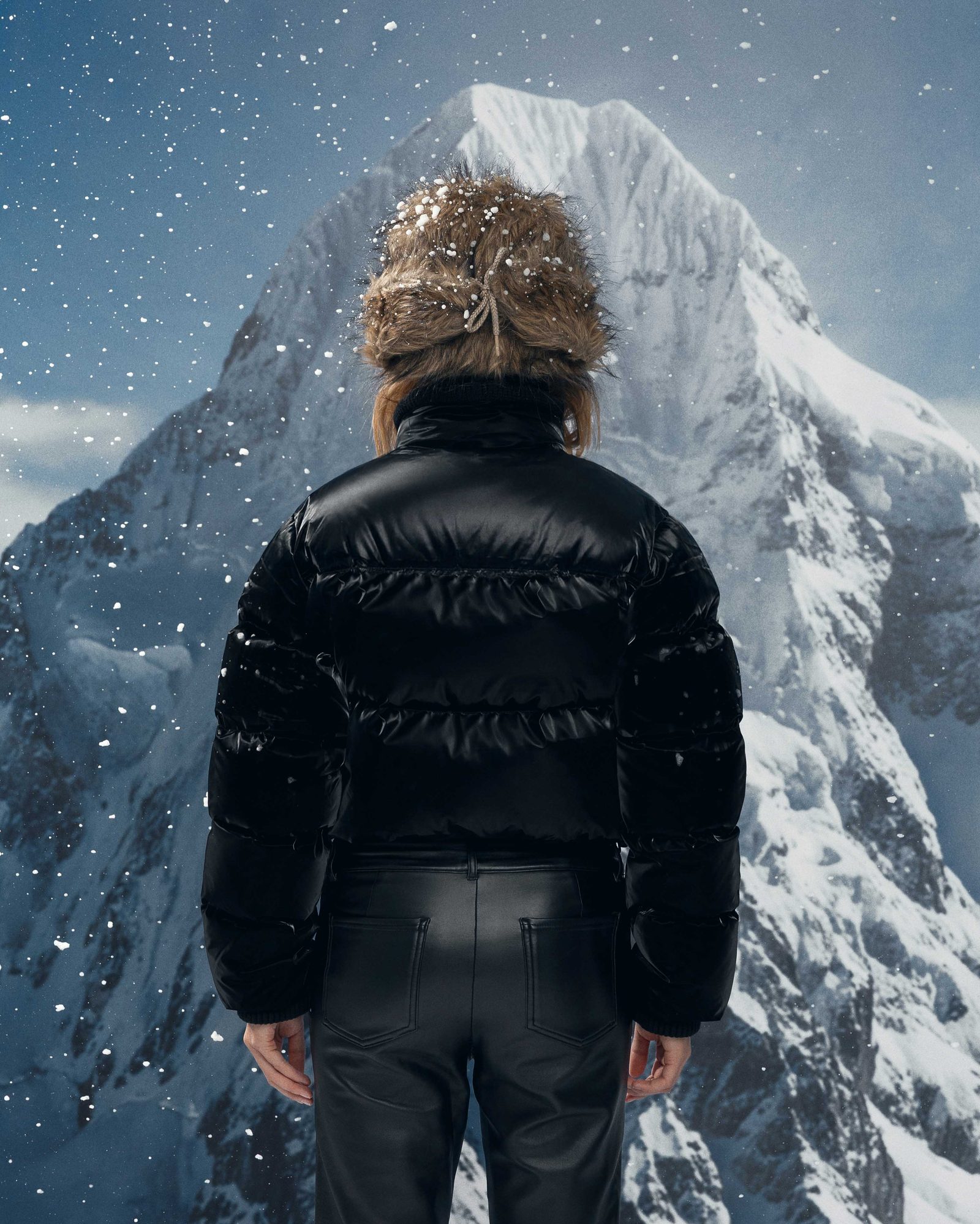 Women's jacket THE ONE oil black - gallery image 3