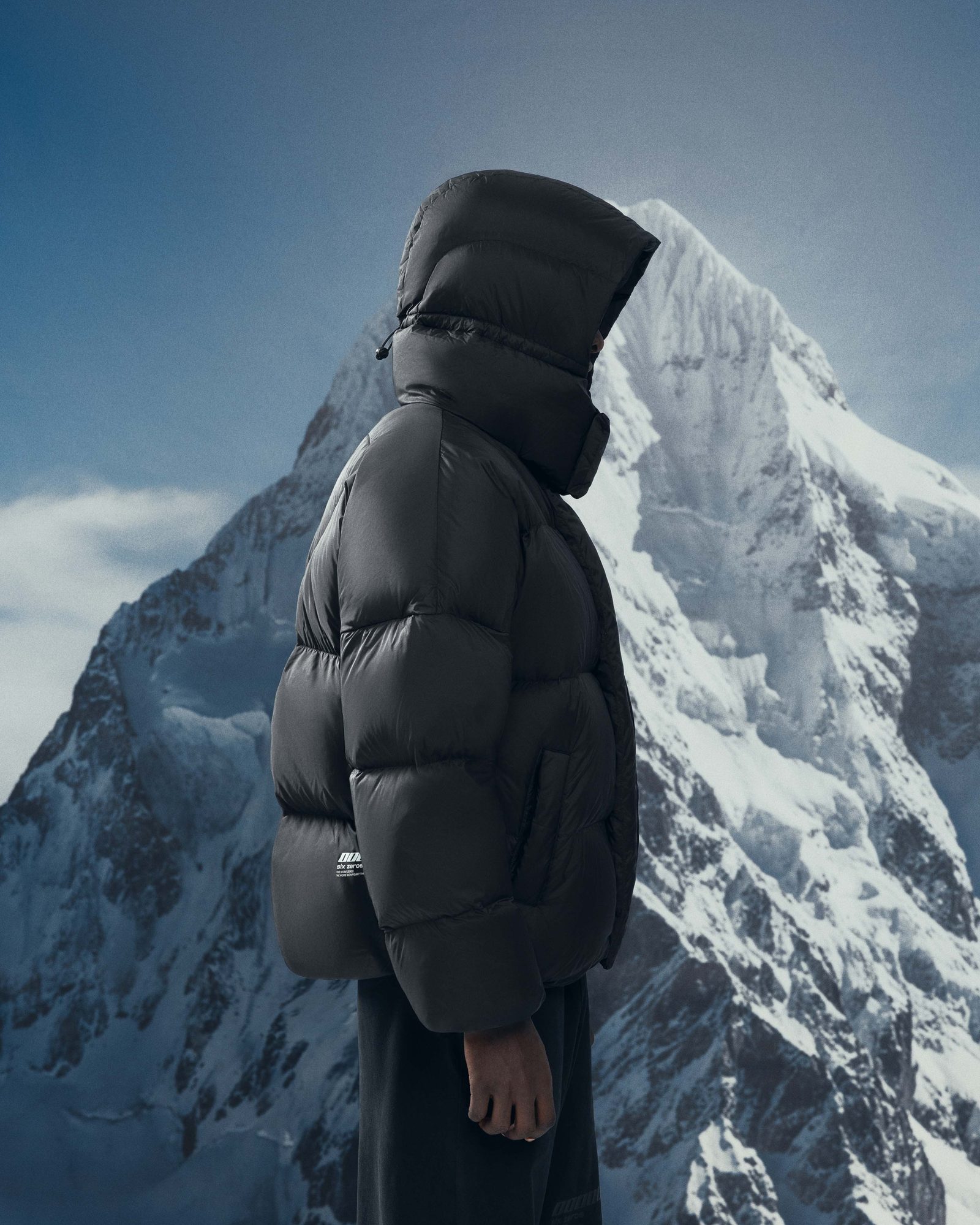 Winter jacket ZERO FORM pure black - gallery image 1