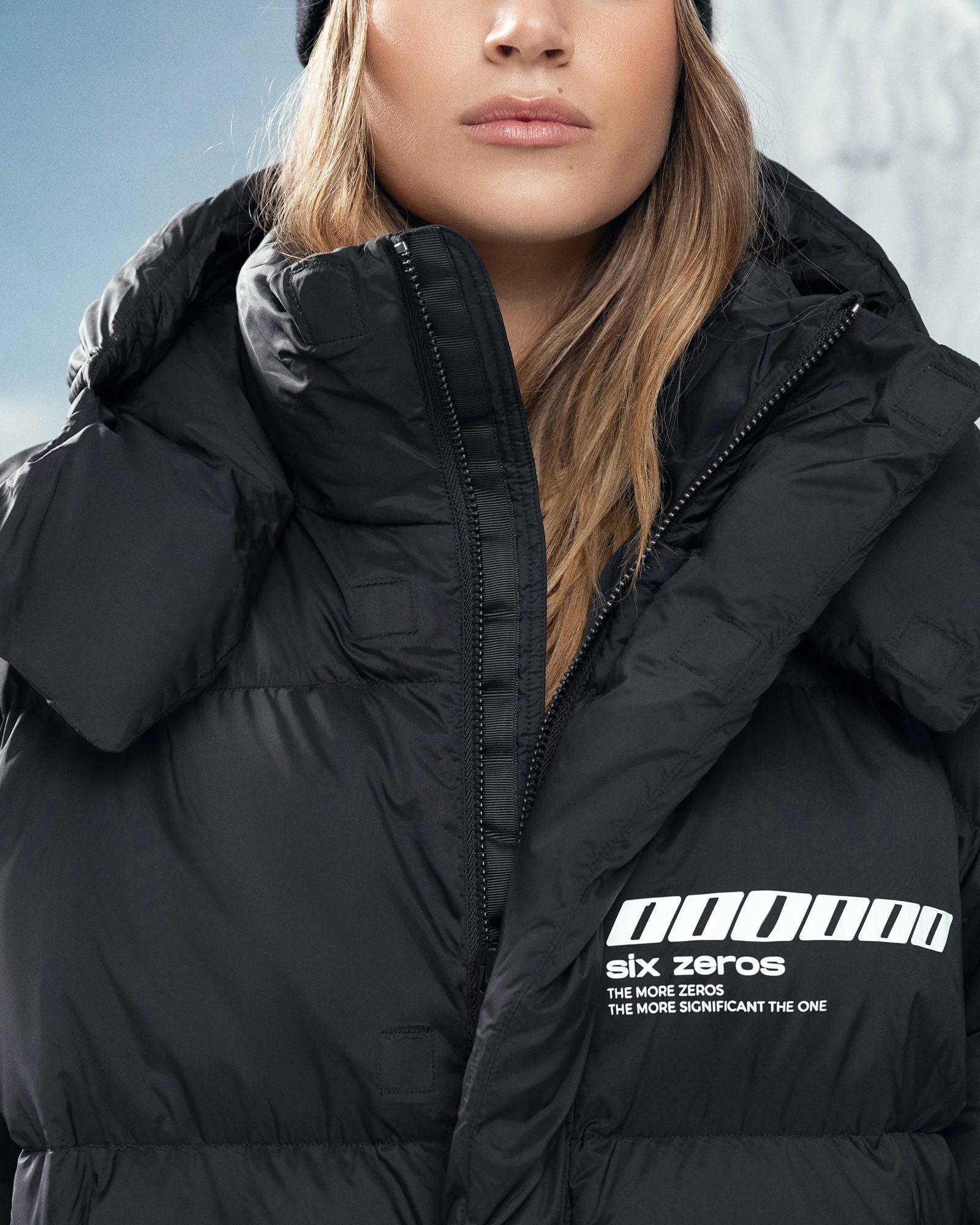 Winter jacket ZERO FORM pure black - gallery image 6