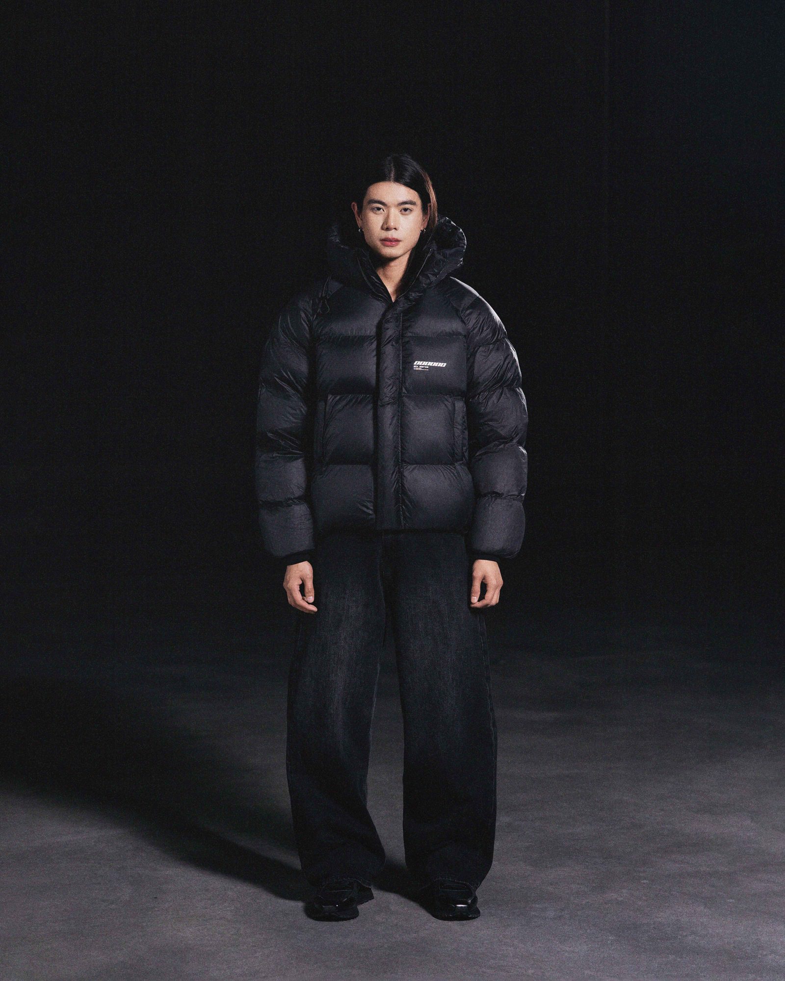 Winter jacket THE ONE pure black - gallery image 1