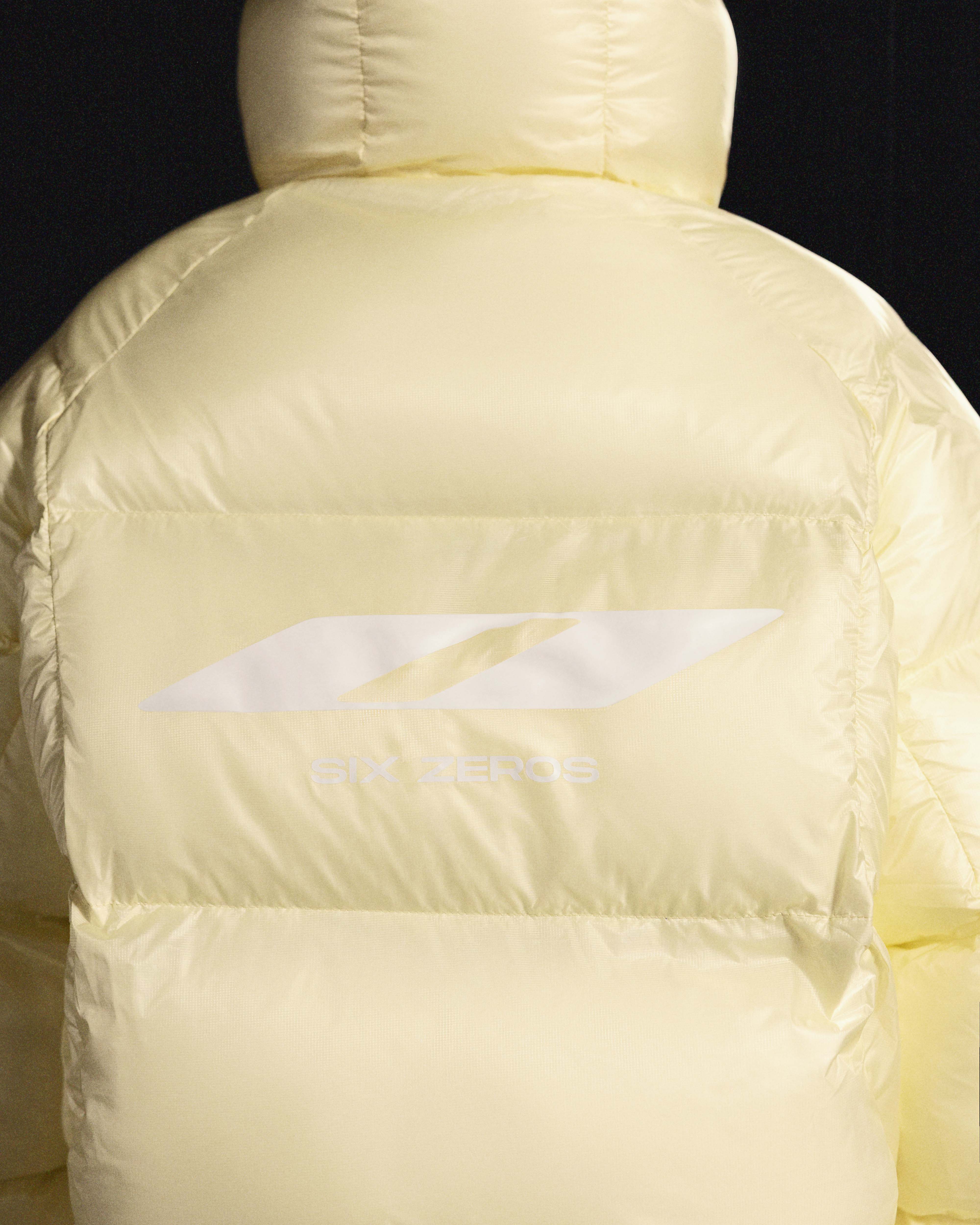 Winter jacket THE ONE ghost yellow - gallery image 4