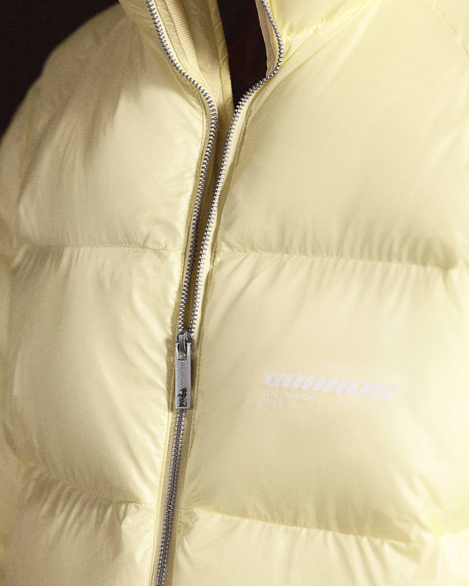Winter jacket THE ONE ghost yellow - gallery image 6