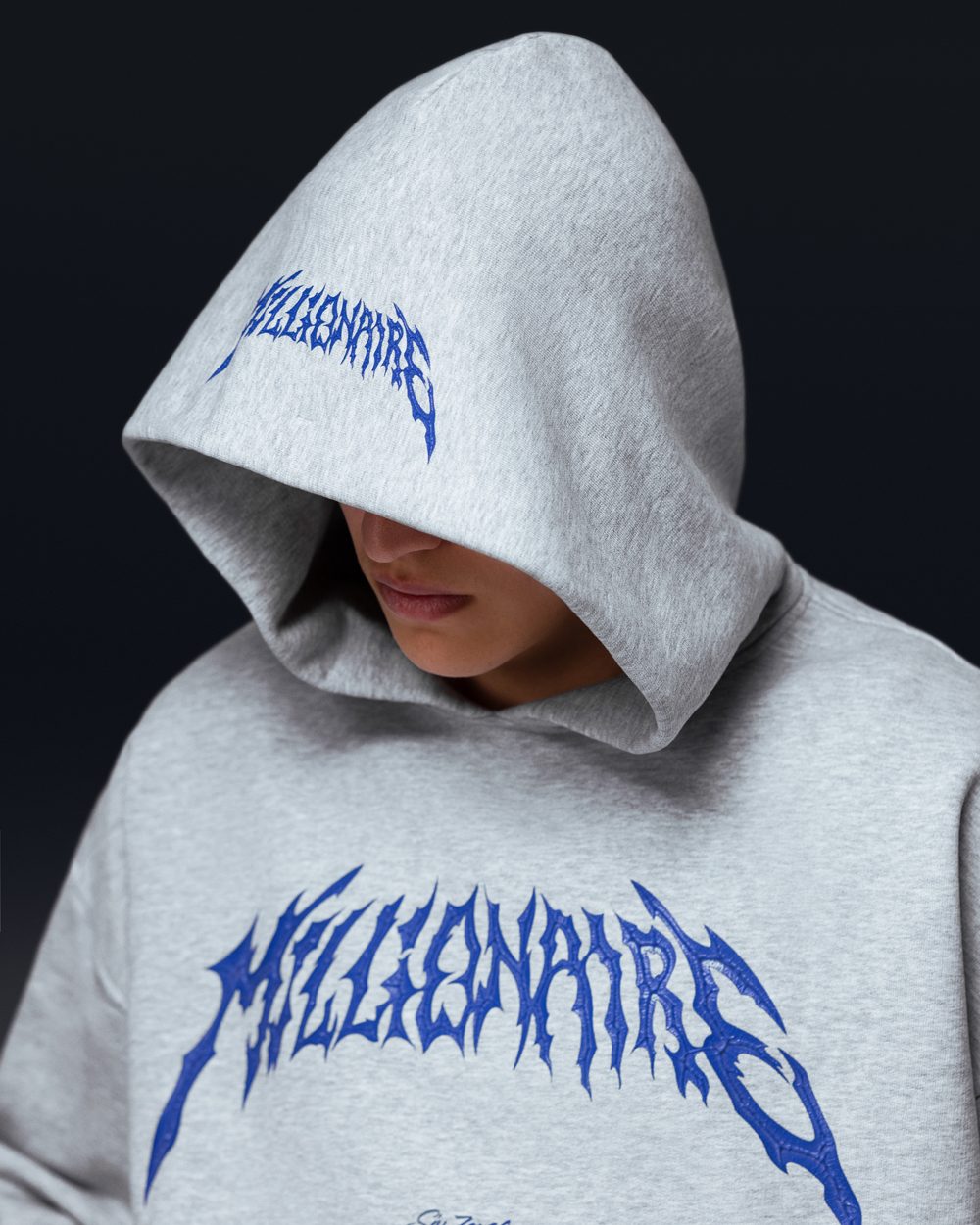 Hoodie MILLIONAIRE Royal melange - gallery image 9