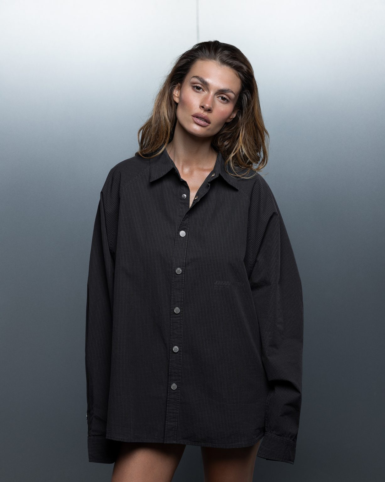 Overshirt ESSENTIAL ONE cold midnight - gallery image 1