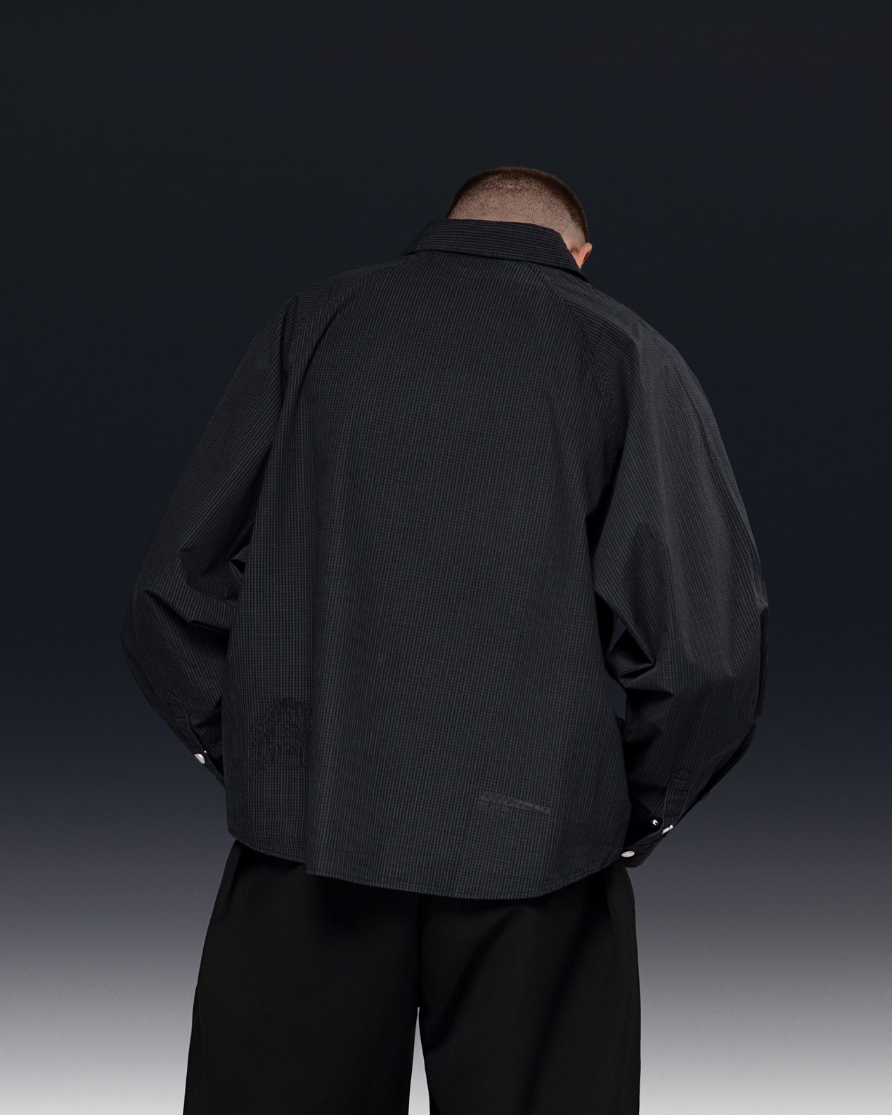 Overshirt ESSENTIAL ONE cold midnight - gallery image 4