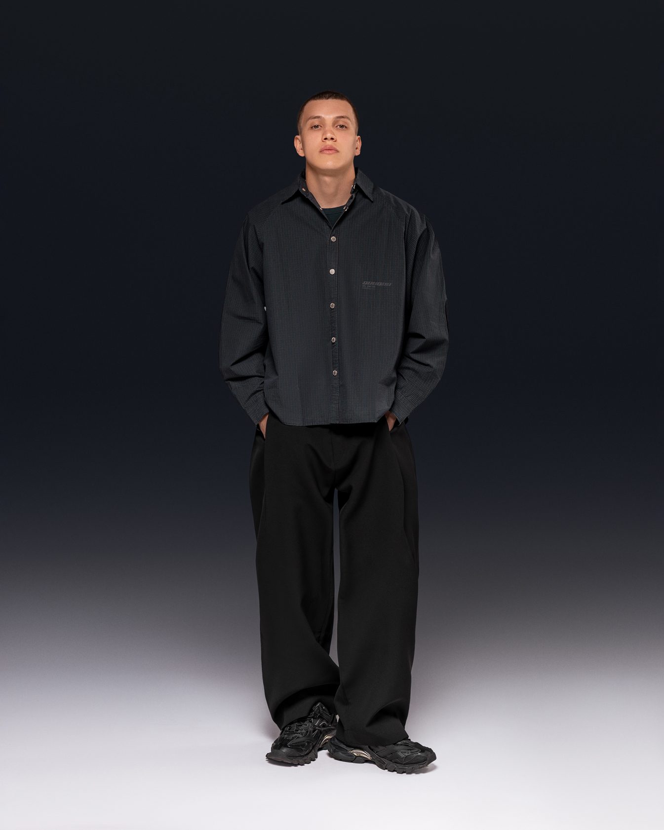 Overshirt ESSENTIAL ONE cold midnight - gallery image 12