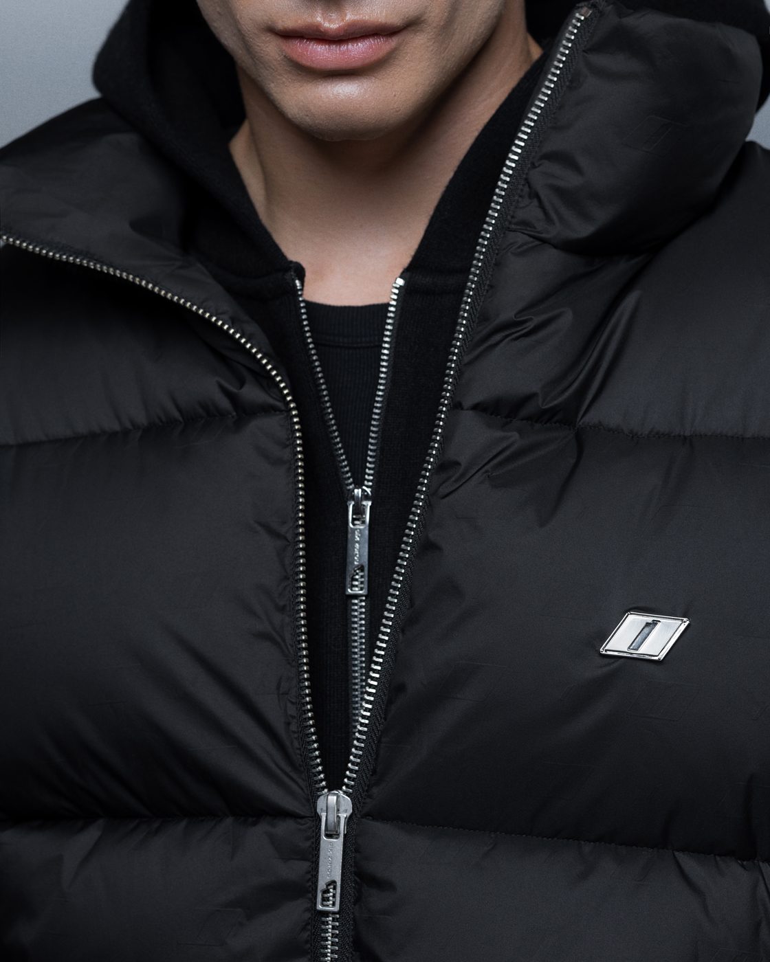 Vest THE ONE monogram black - gallery image 6
