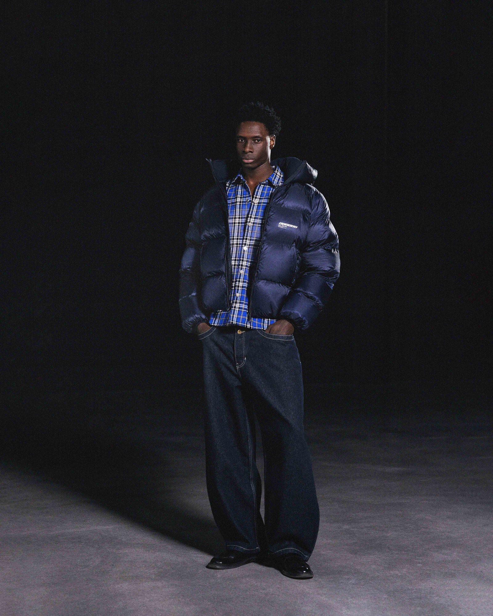 Winter jacket THE ONE deep blue - gallery image 1