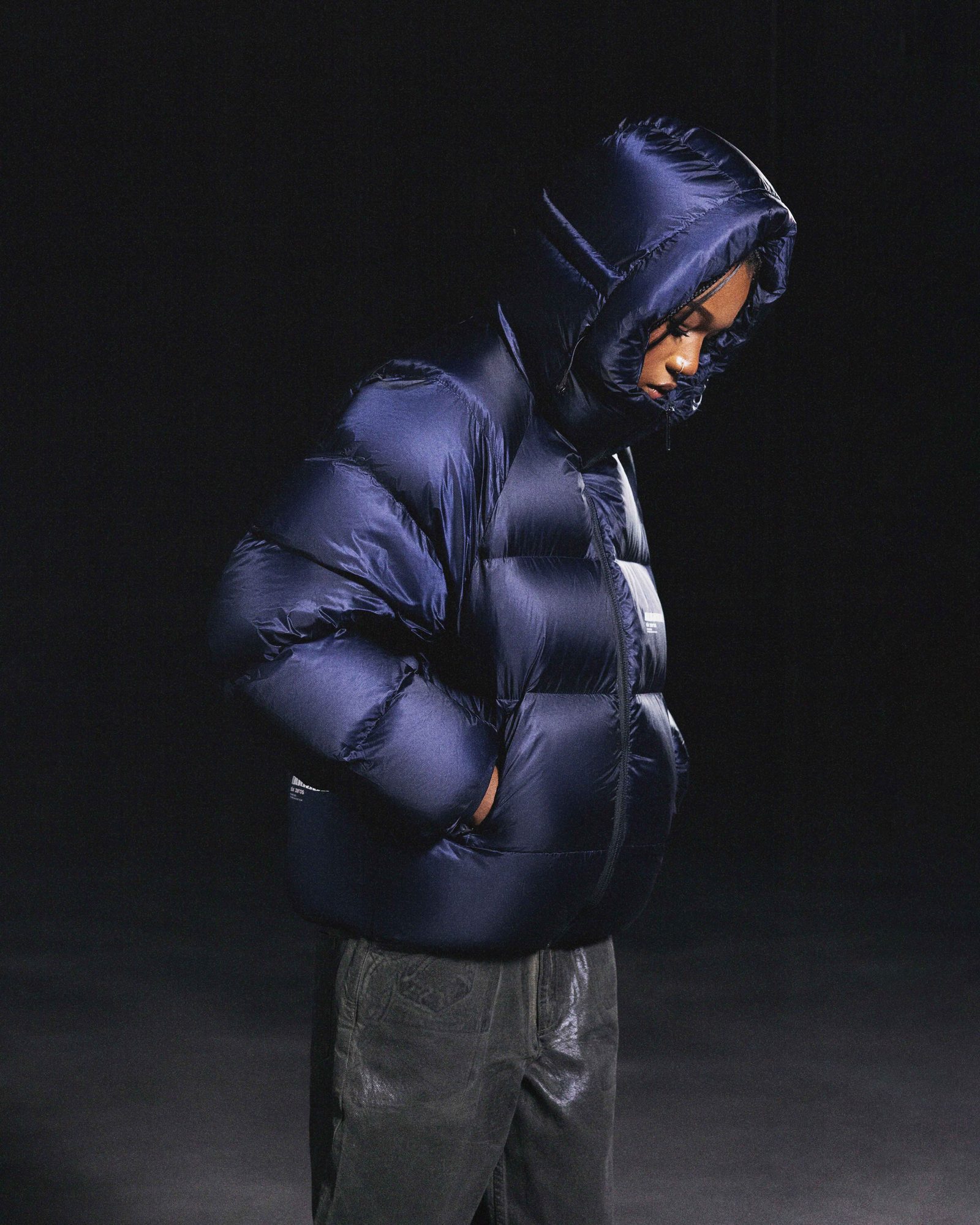 Winter jacket THE ONE deep blue - gallery image 9