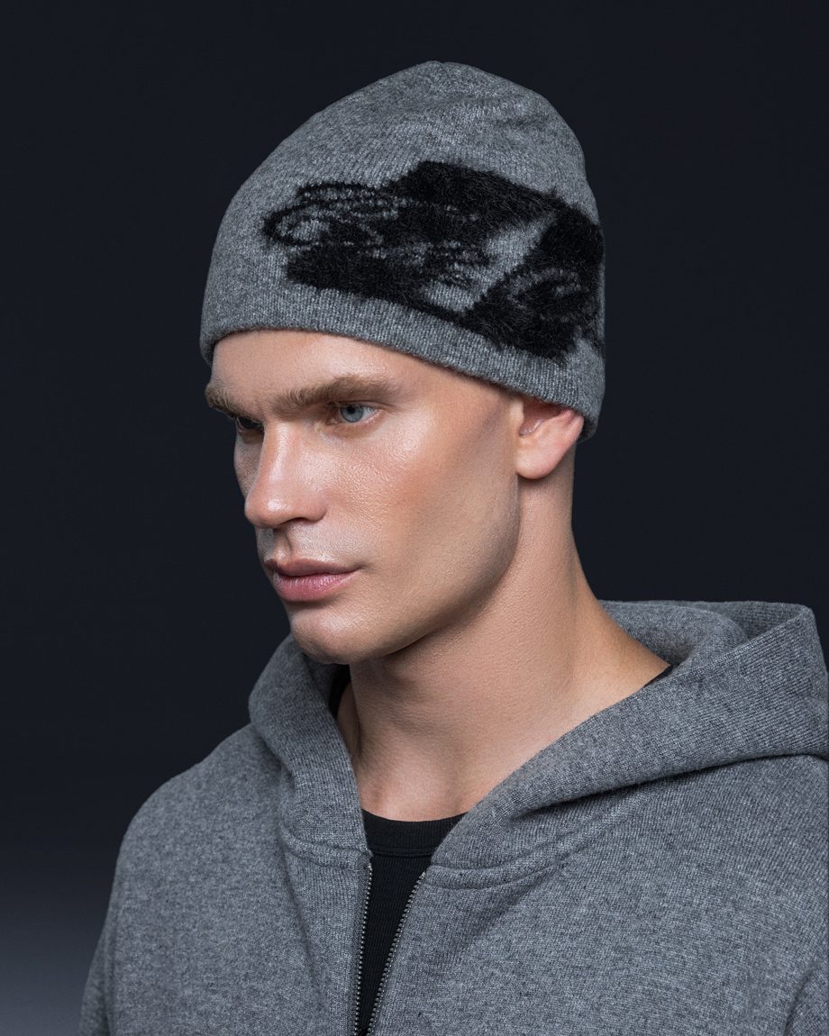 Hat THE ONE gray black logo - gallery image 6