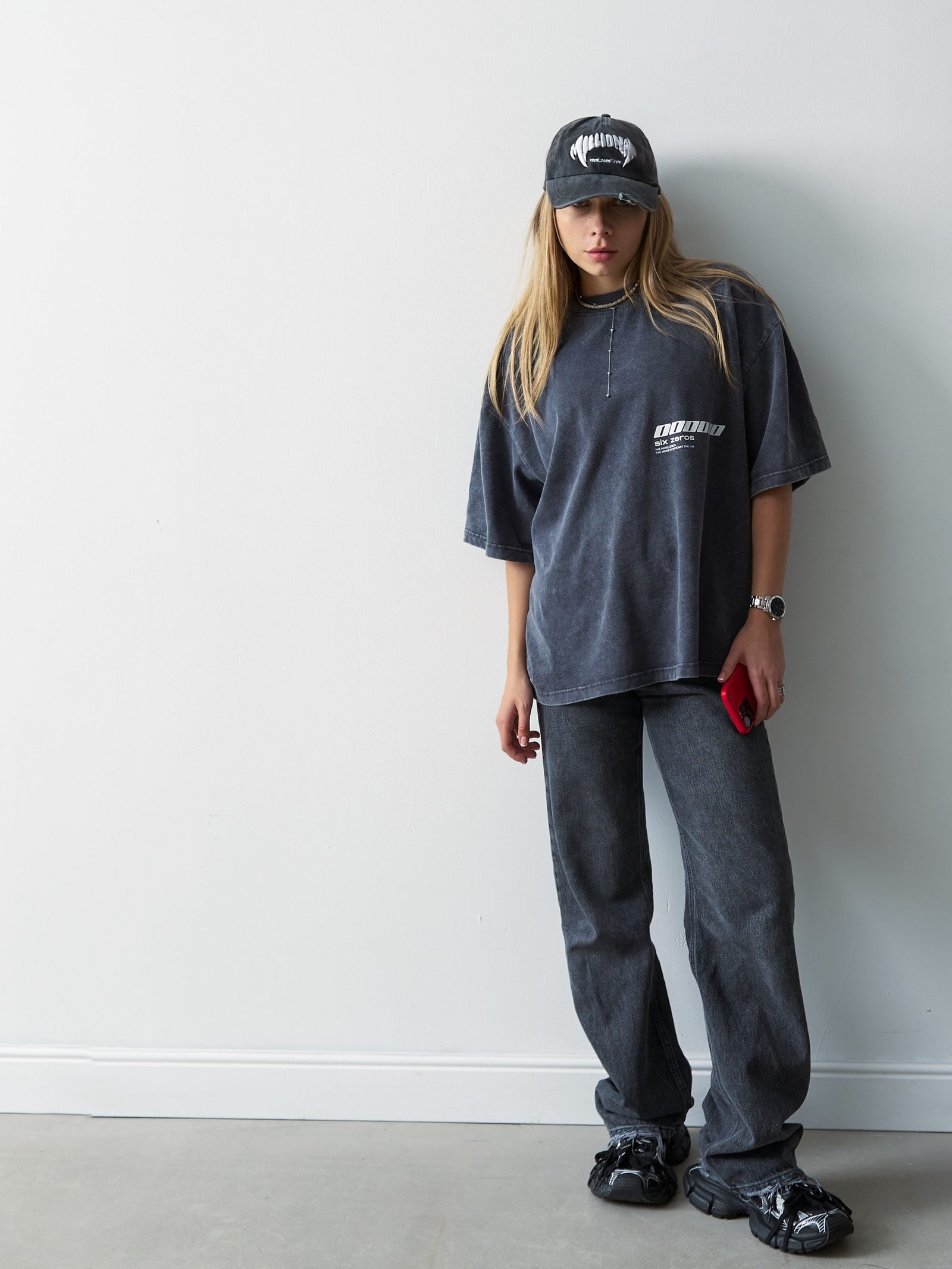 Cap MILLIONAIRE washed grey - gallery image 6
