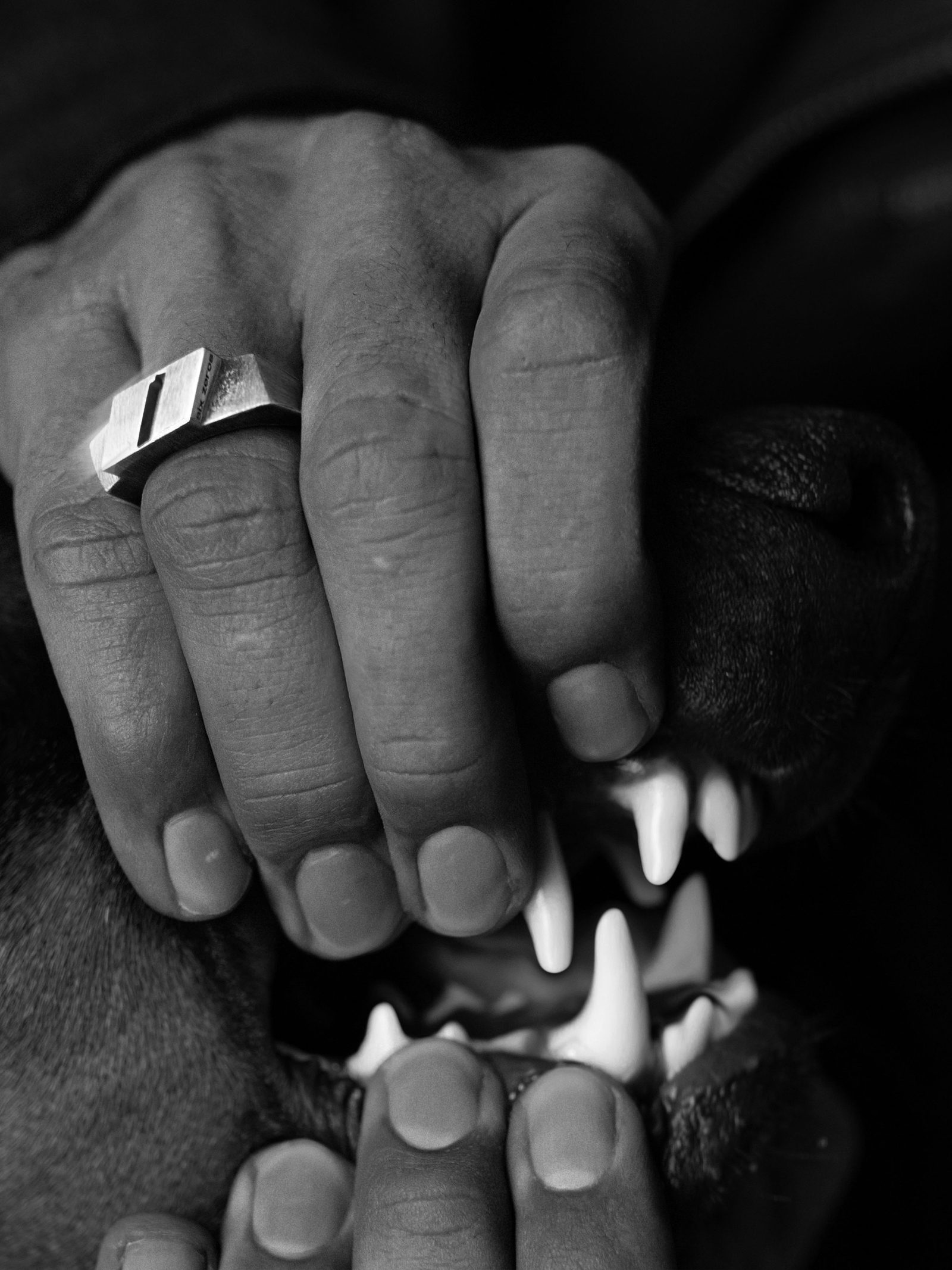 Silver ring Zero - gallery image 0