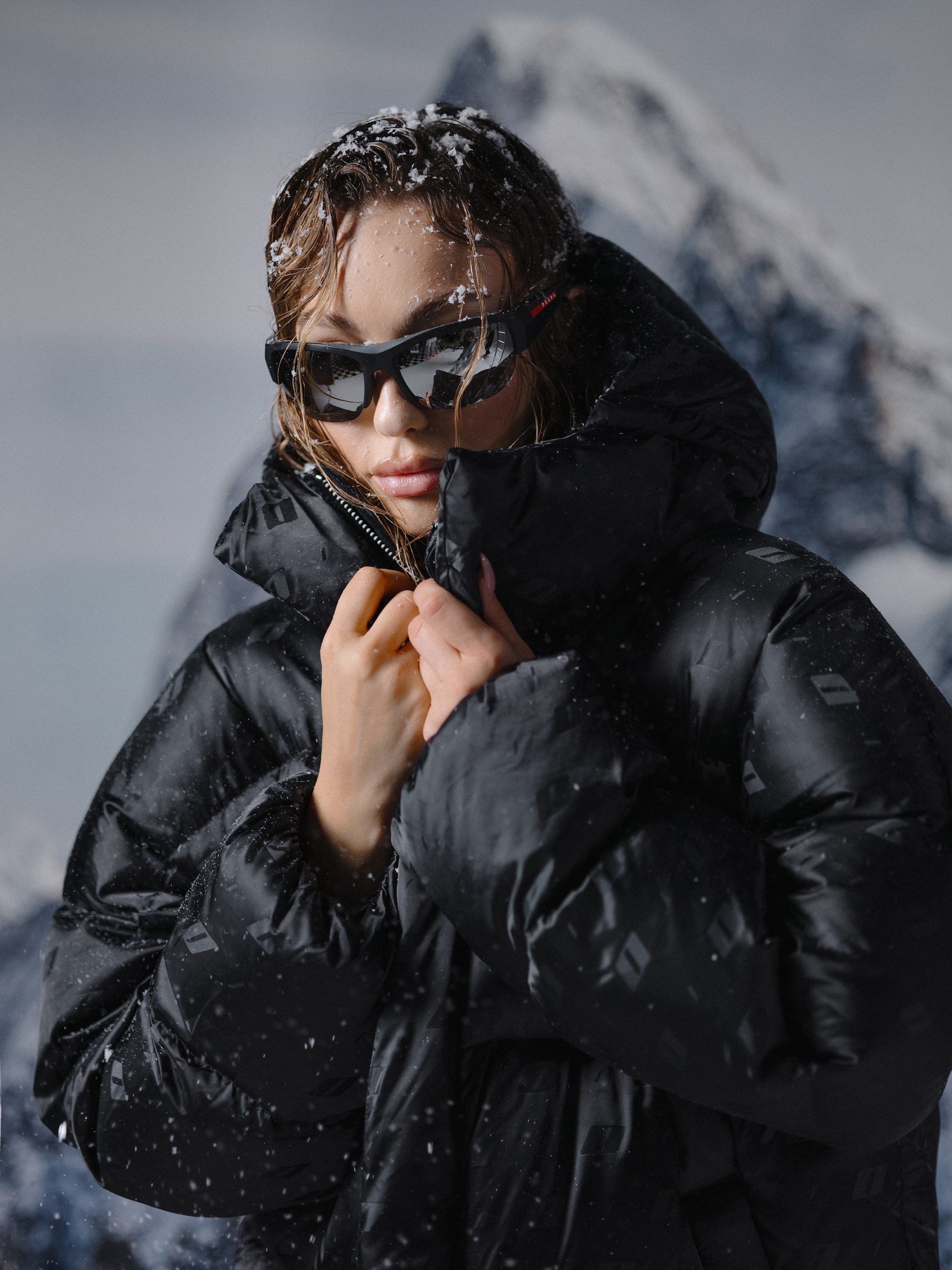 Jacket ZERO black monogram - gallery image 7