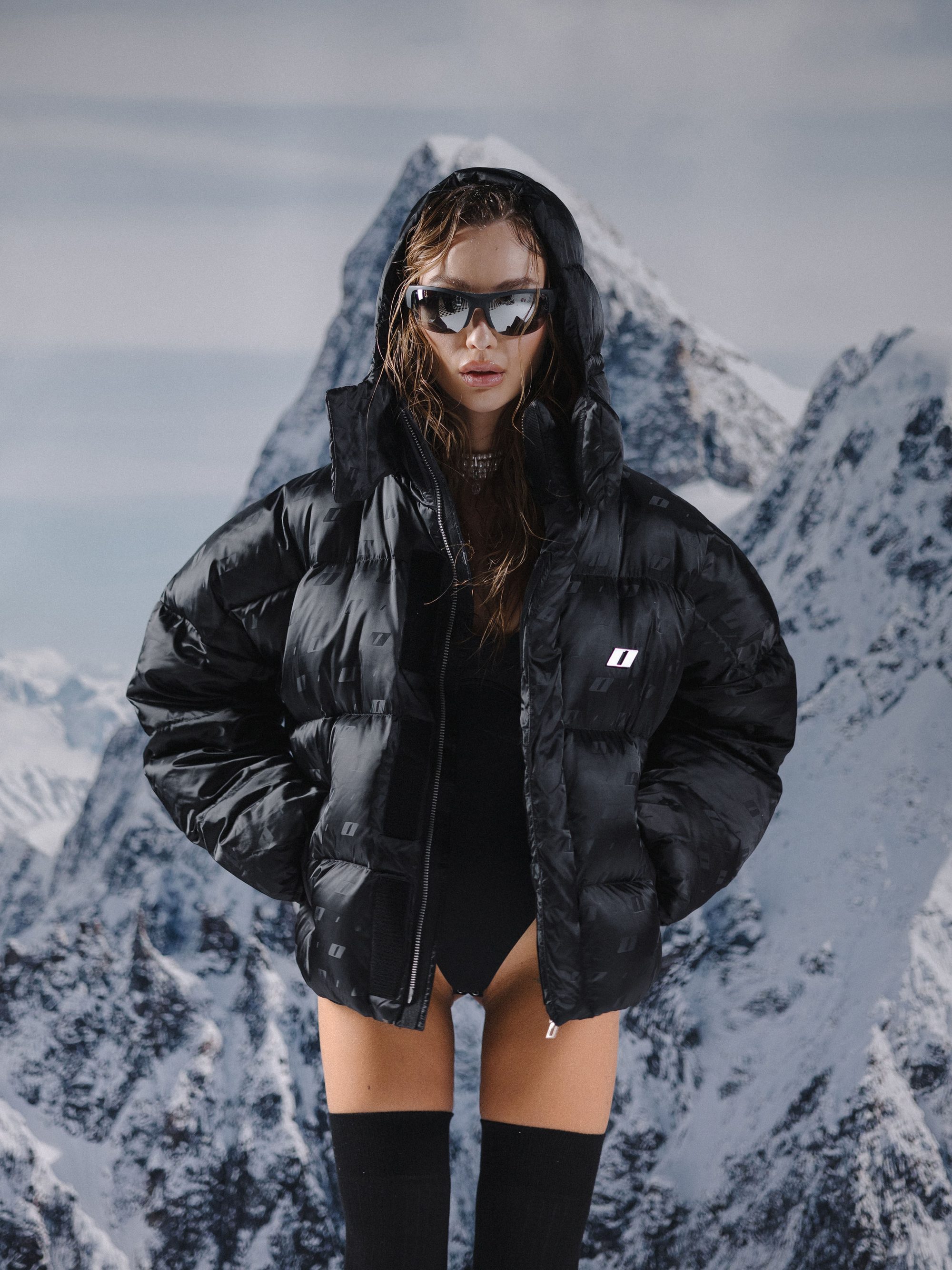 Jacket ZERO black monogram - gallery image 13