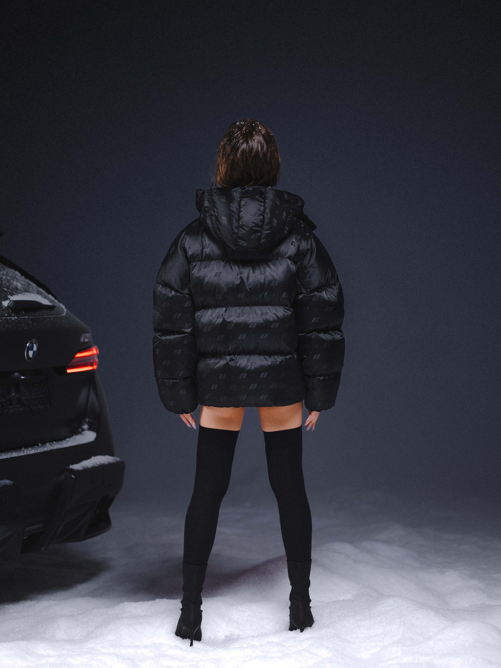 Jacket ZERO black monogram - gallery image 19