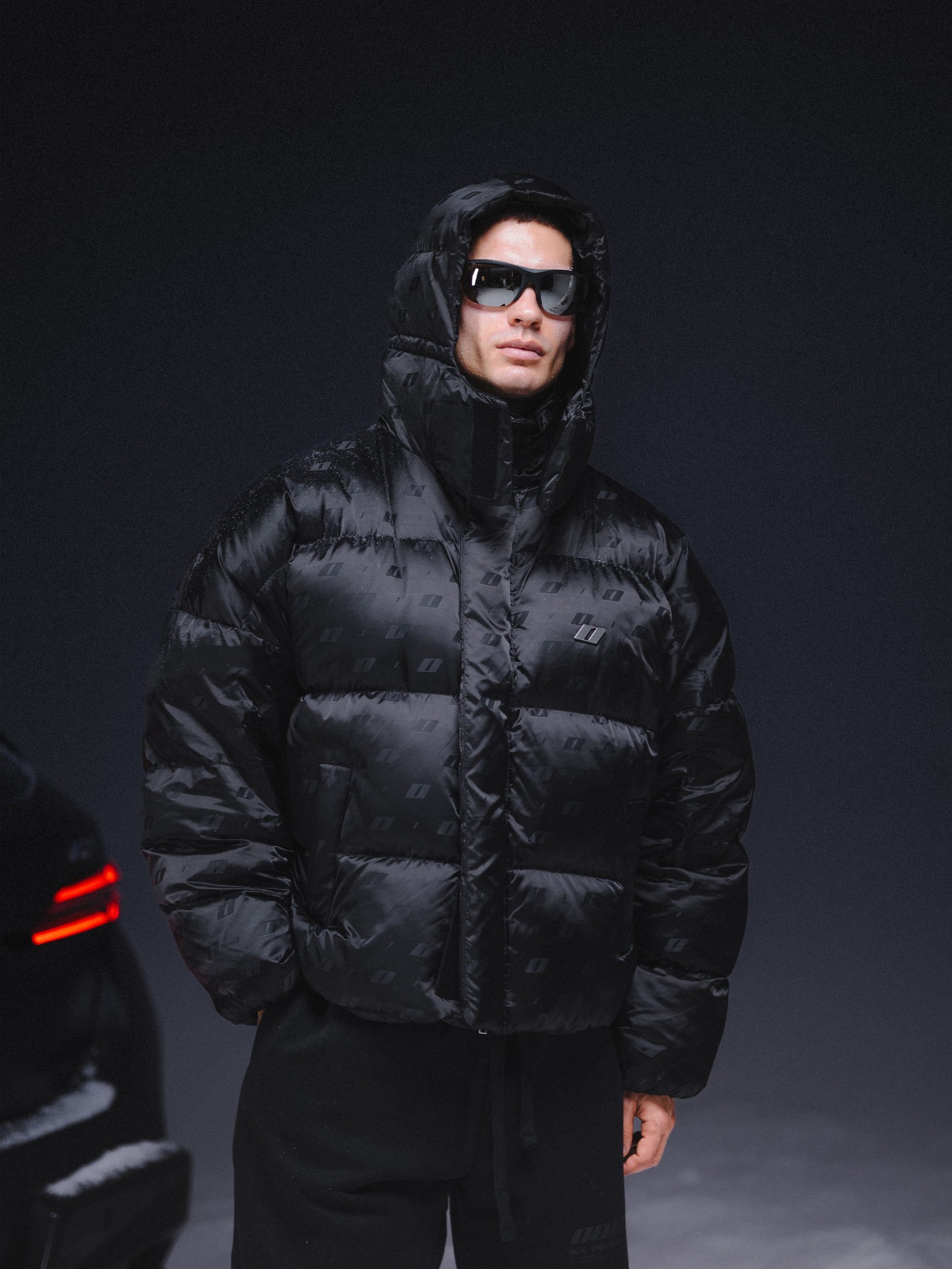 Jacket ZERO black monogram - gallery image 23